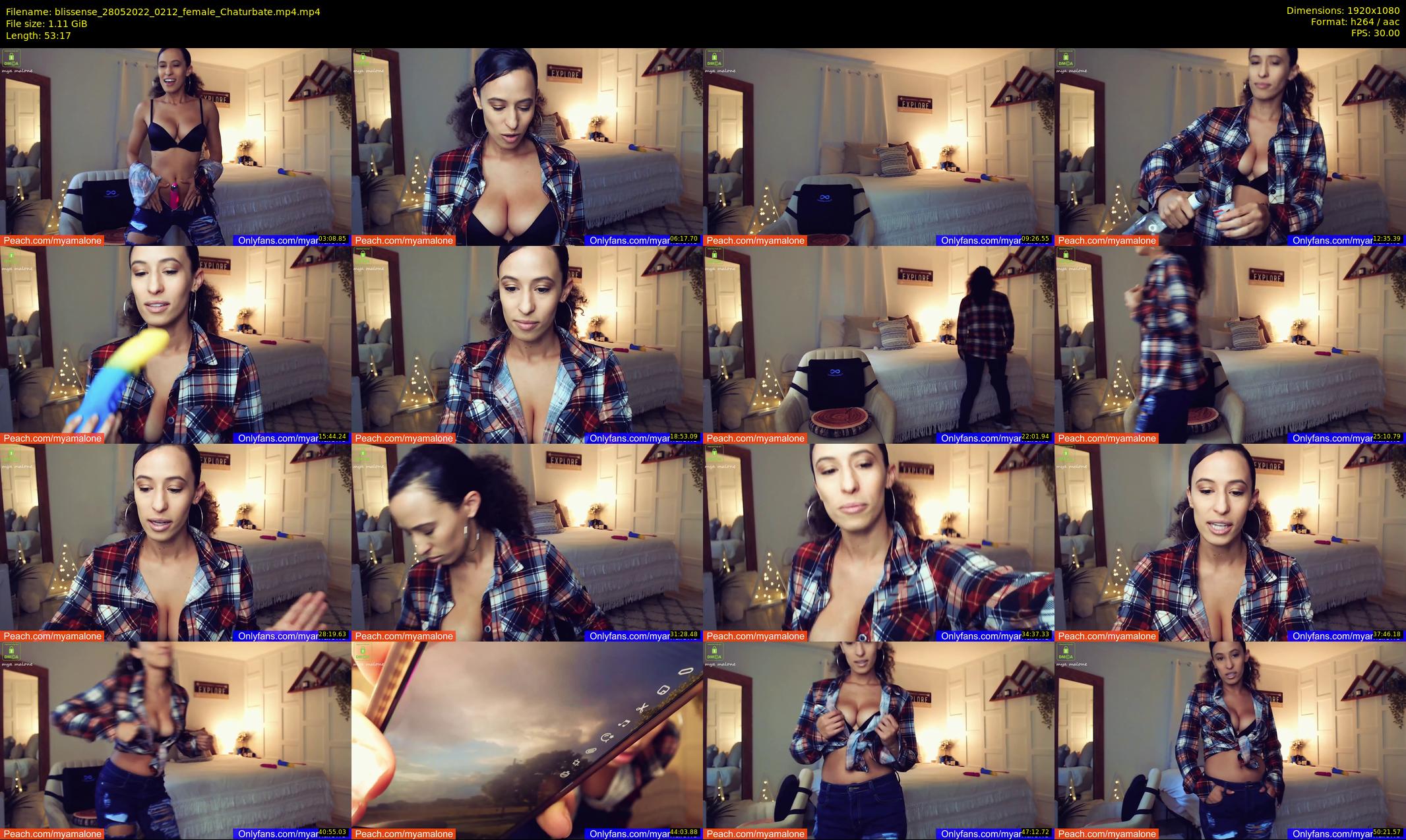 blissense — 54 minute Chaturbate female cam show recording, 1080p, May 28, 2022