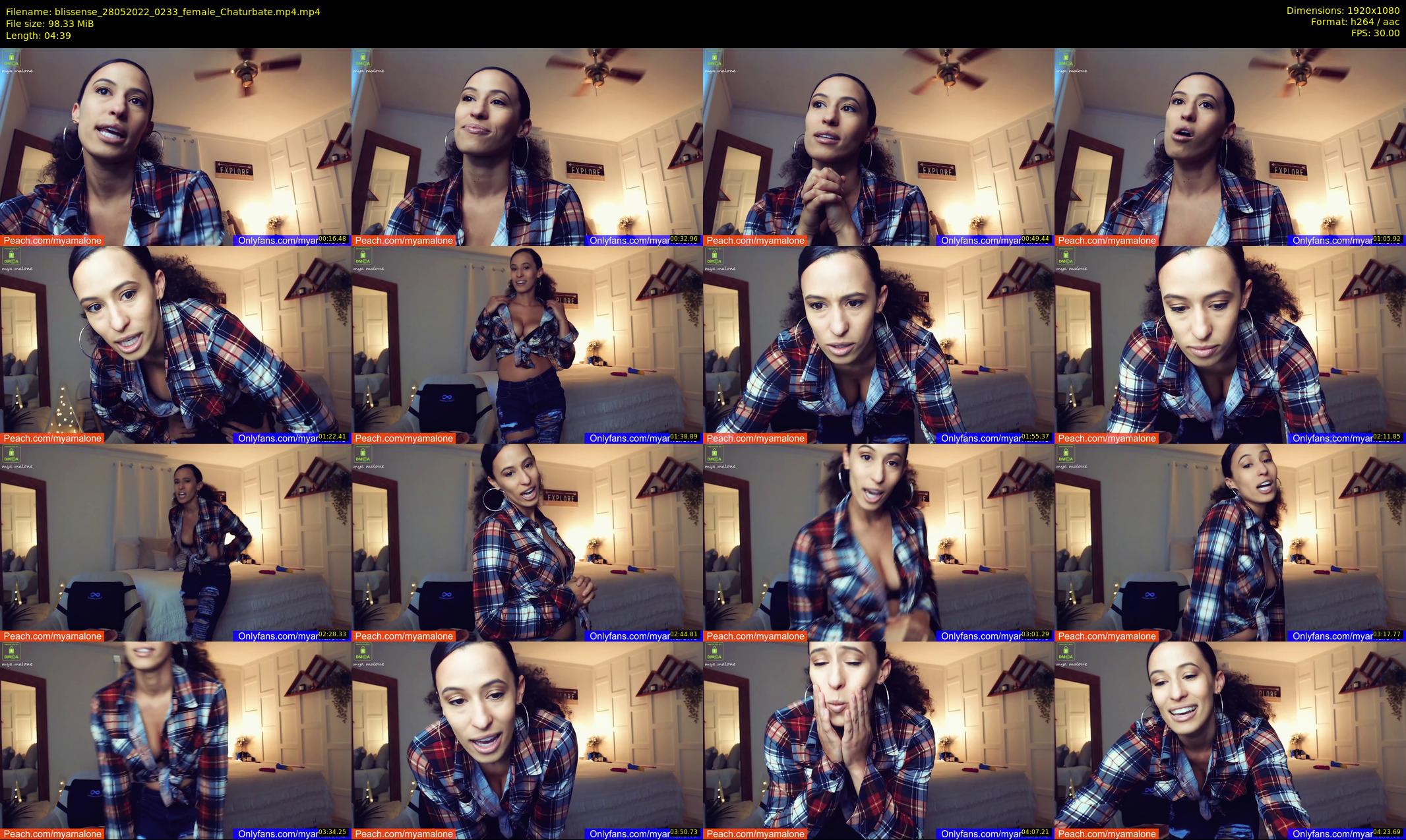 blissense — 5 minute Chaturbate female cam show recording, 1080p, May 28, 2022