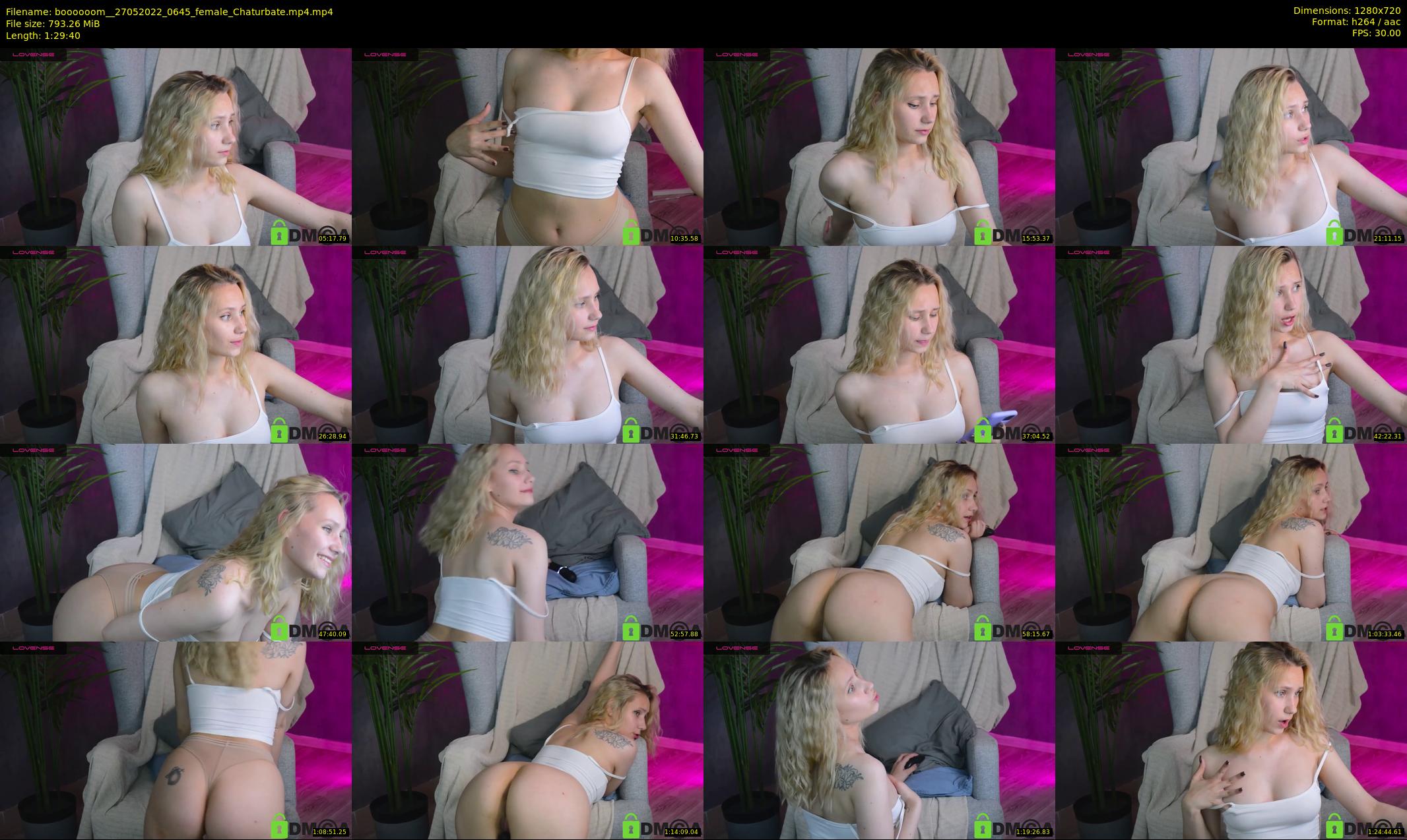 boooooom_ — 90 minute Chaturbate female cam show recording, 720p, May 27, 2022