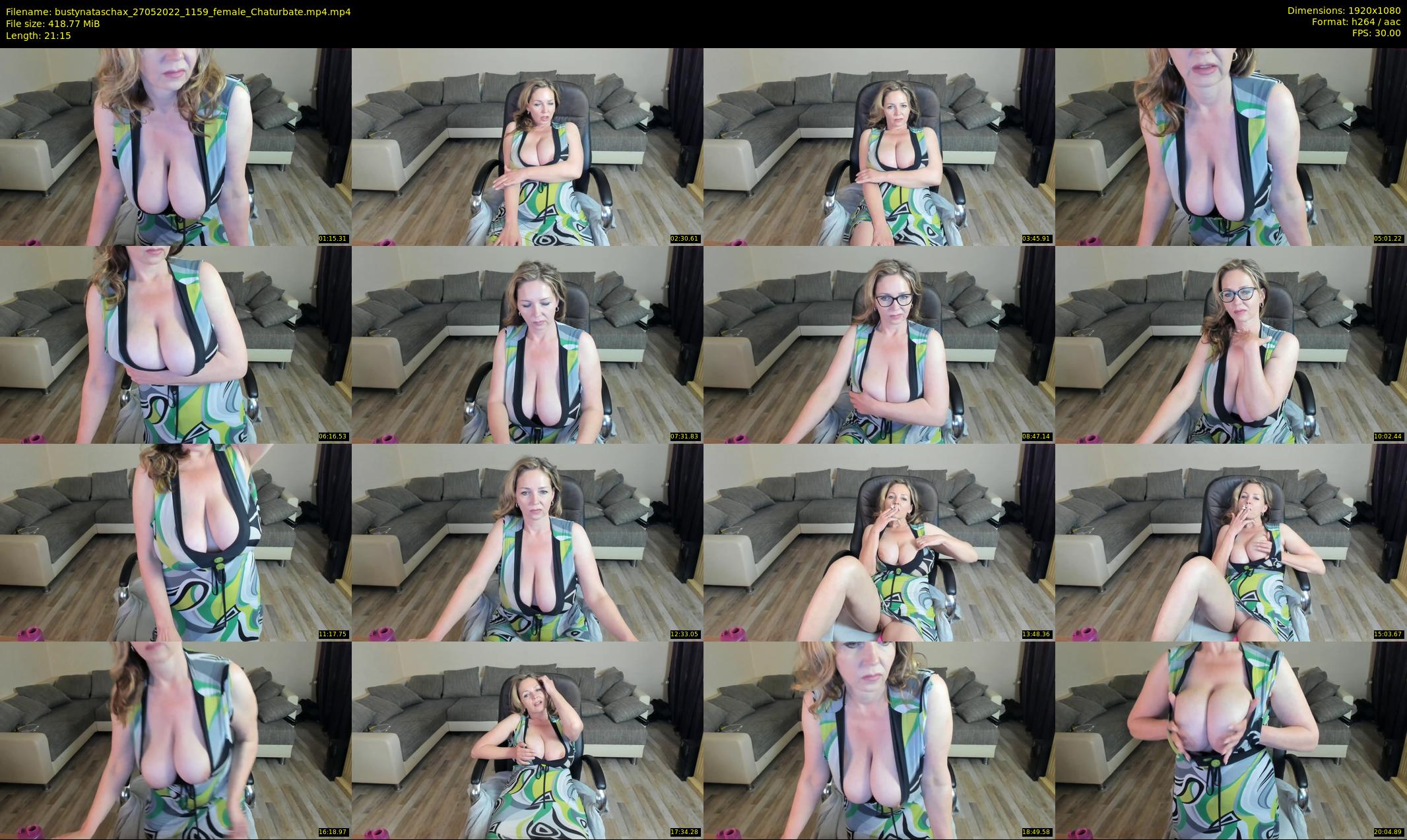 bustynataschax — 22 minute Chaturbate female cam show recording, 1080p, May 27, 2022
