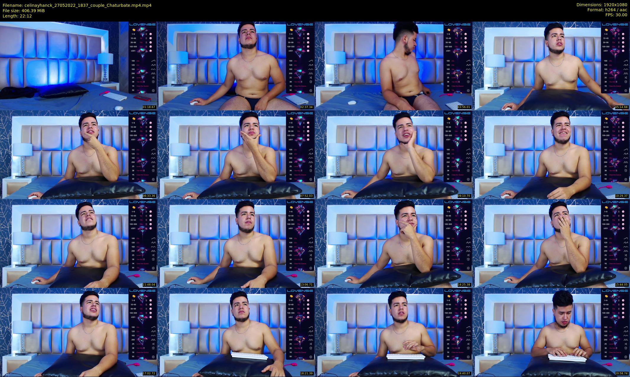 celinayhanck — 23 minute Chaturbate couple cam show recording, 1080p, May 27, 2022