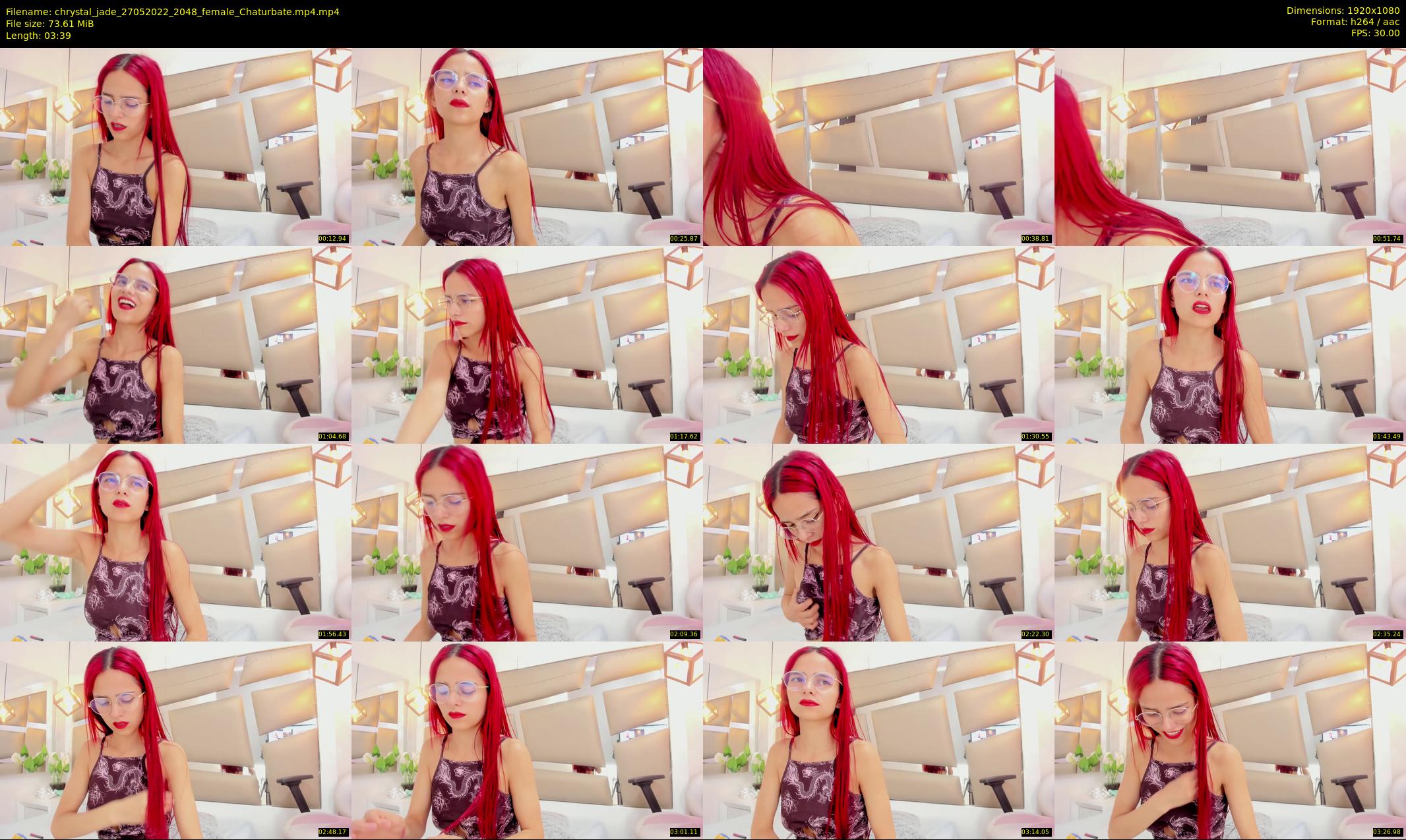 chrystal_jade — 4 minute Chaturbate female cam show recording, 1080p, May 27, 2022