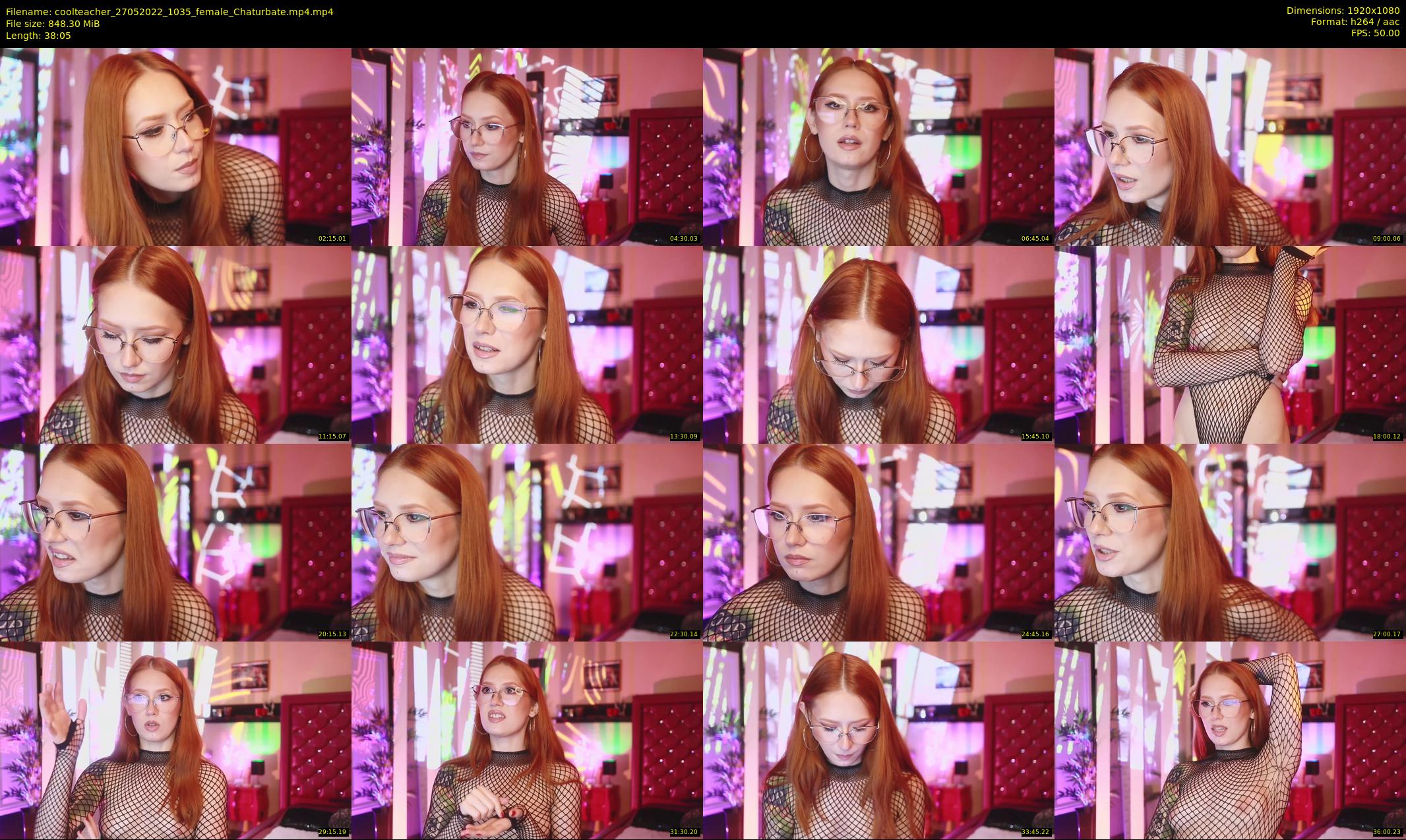 coolteacher — 39 minute Chaturbate female cam show recording, 1080p, May 27, 2022