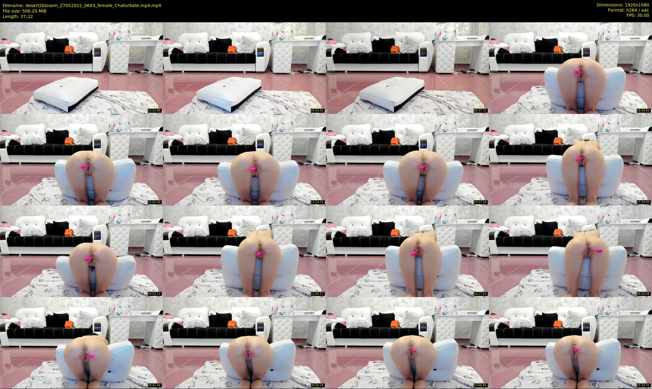 desert2blosom — 38 minute Chaturbate female cam show recording, 1080p, May 27, 2022