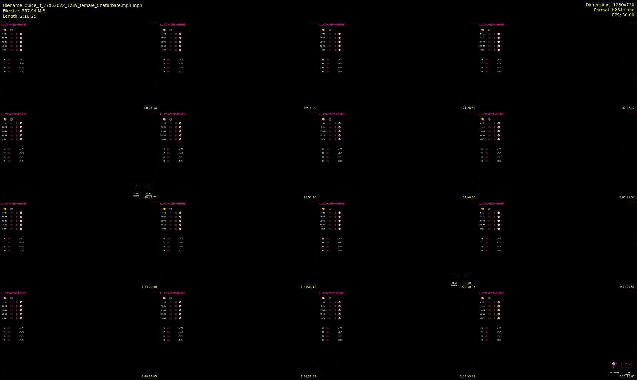 dulce_lf — 139 minute Chaturbate female cam show recording, 720p, May 27, 2022