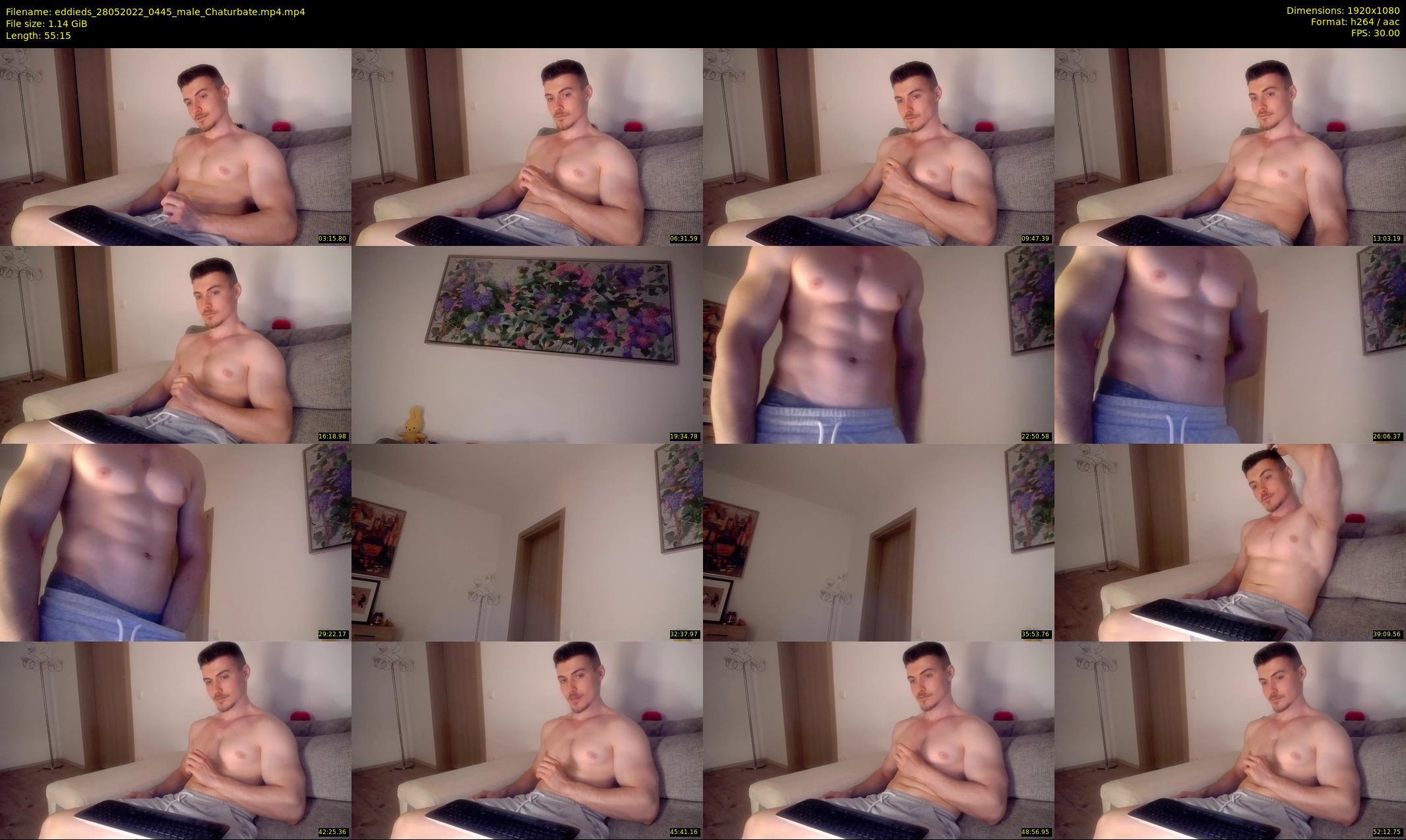 eddieds — 56 minute Chaturbate male cam show recording, 1080p, May 28, 2022