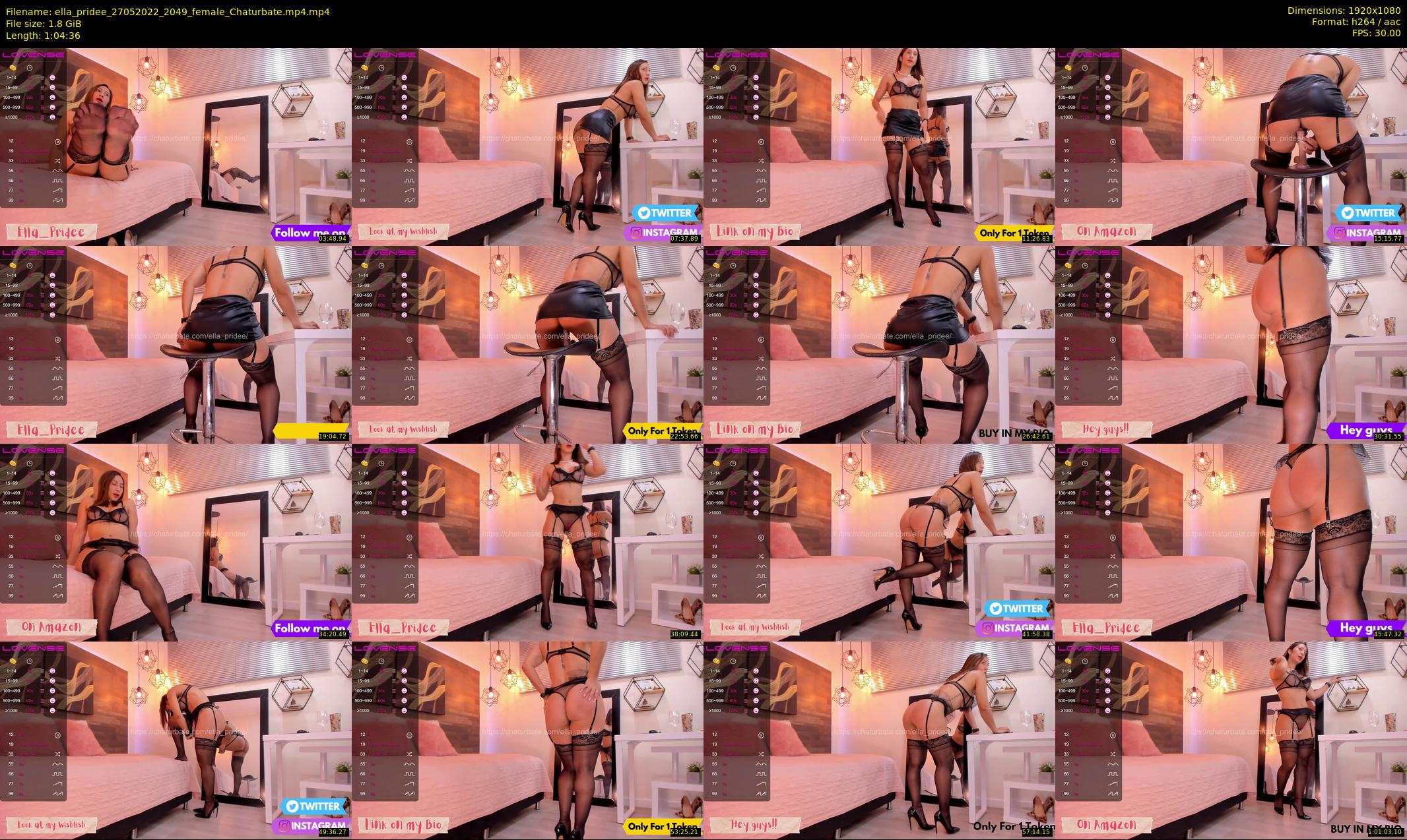 ella_pridee — 65 minute Chaturbate female cam show recording, 1080p, May 27, 2022
