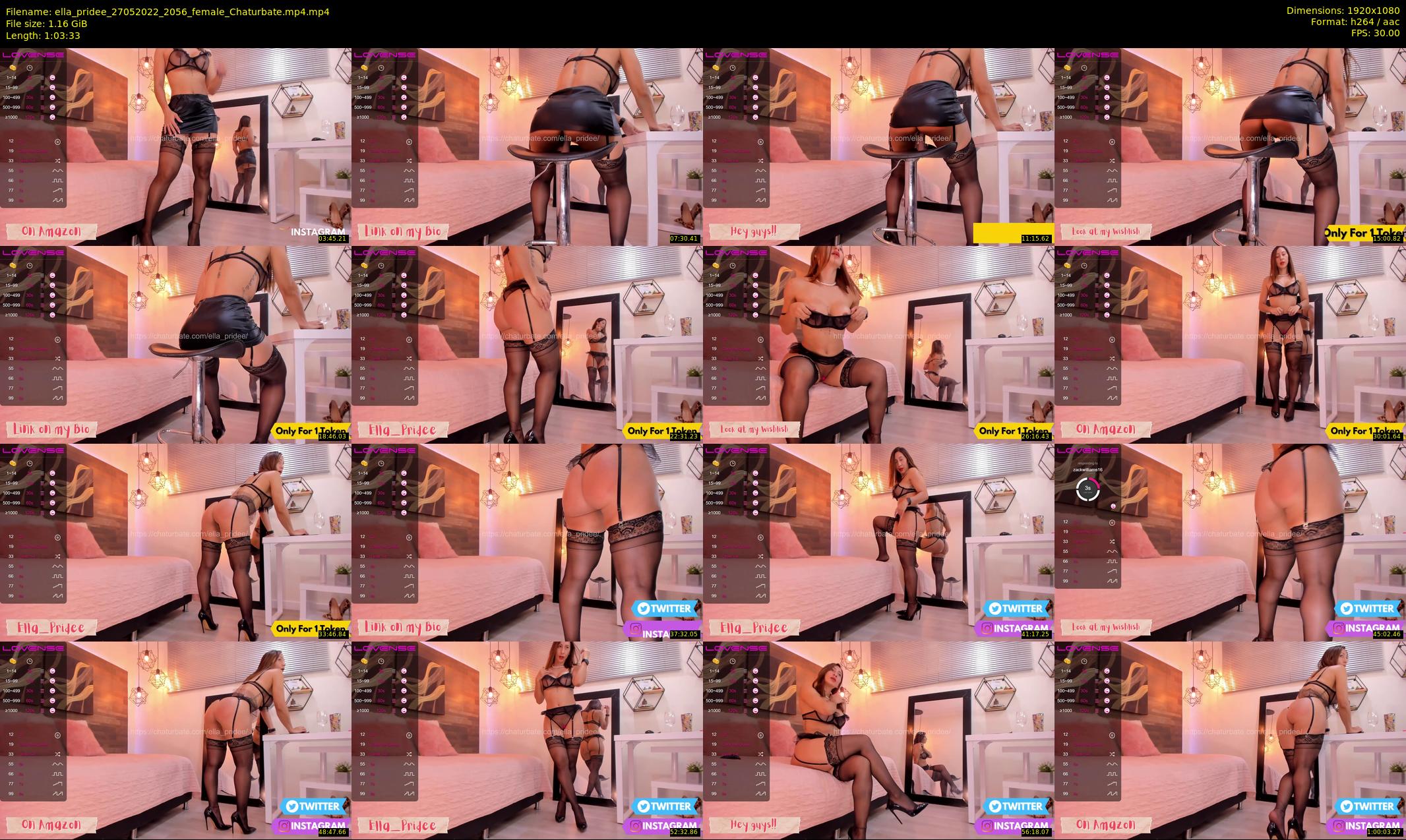 ella_pridee — 64 minute Chaturbate female cam show recording, 1080p, May 27, 2022