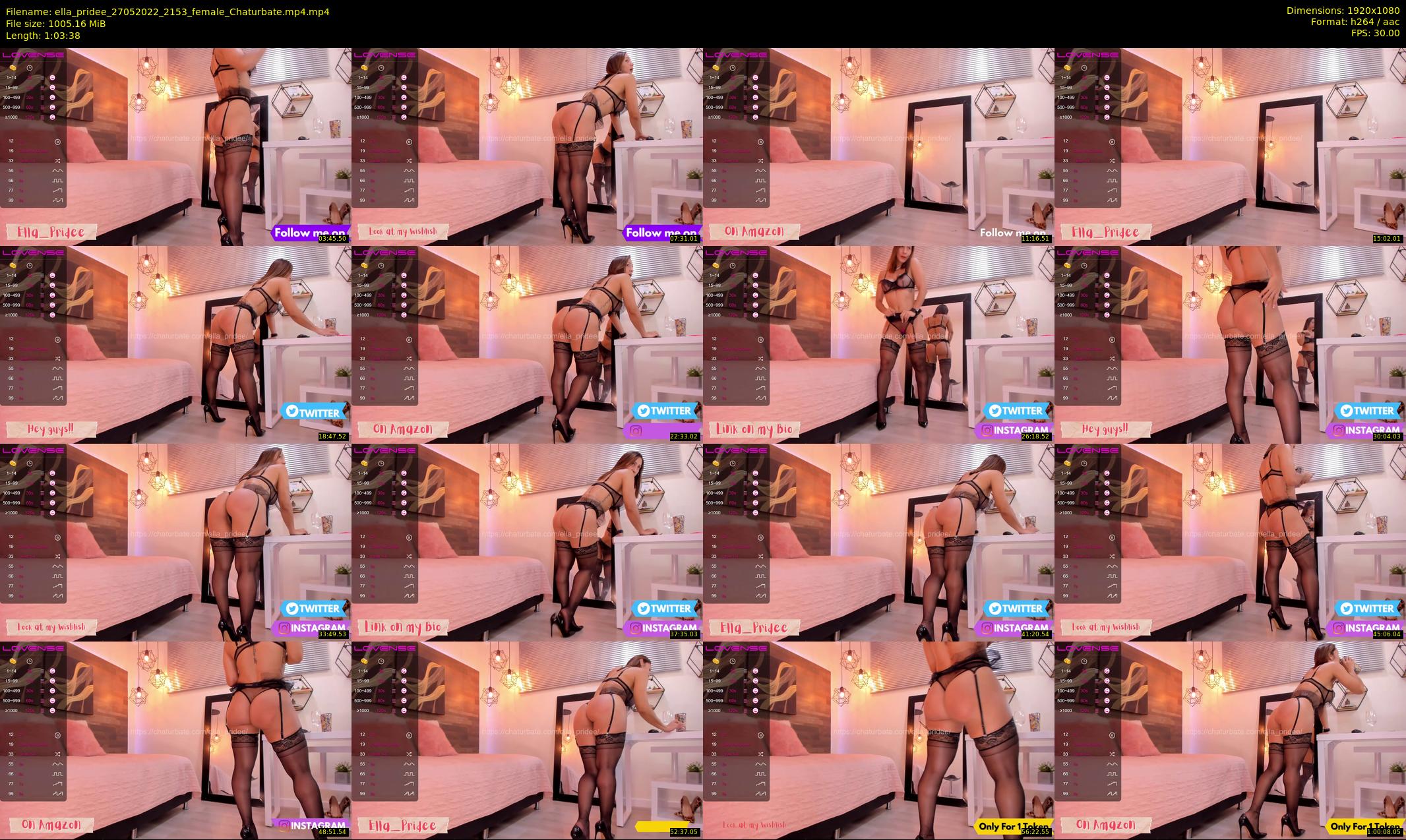 ella_pridee — 64 minute Chaturbate female cam show recording, 1080p, May 27, 2022