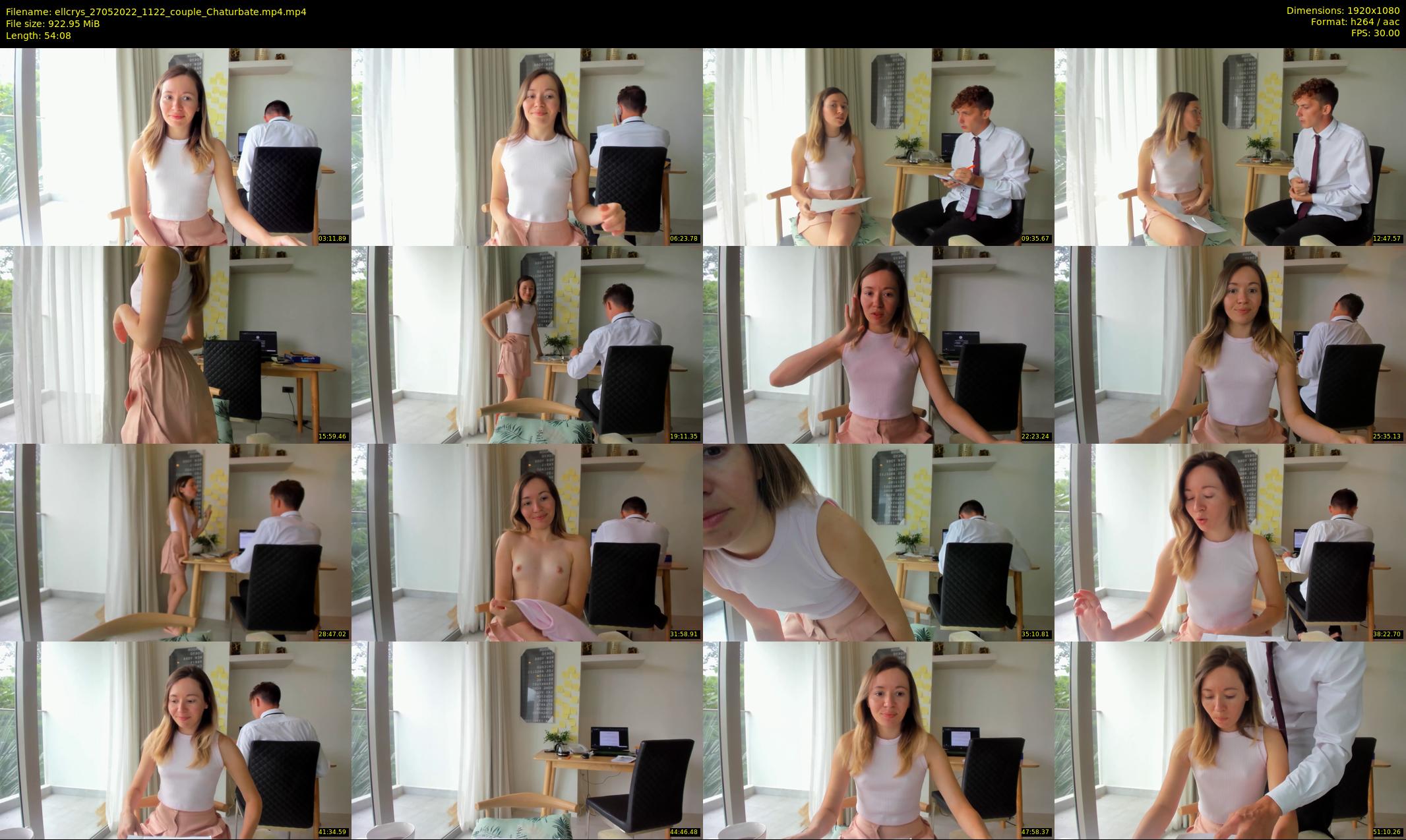 ellcrys — 55 minute Chaturbate couple cam show recording, 1080p, May 27, 2022