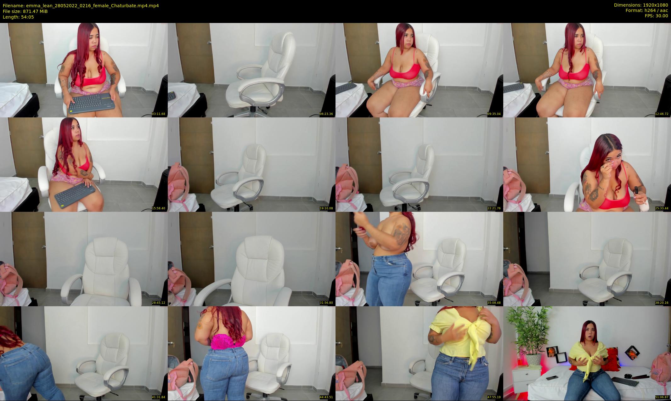 emma_lean — 55 minute Chaturbate female cam show recording, 1080p, May 28, 2022