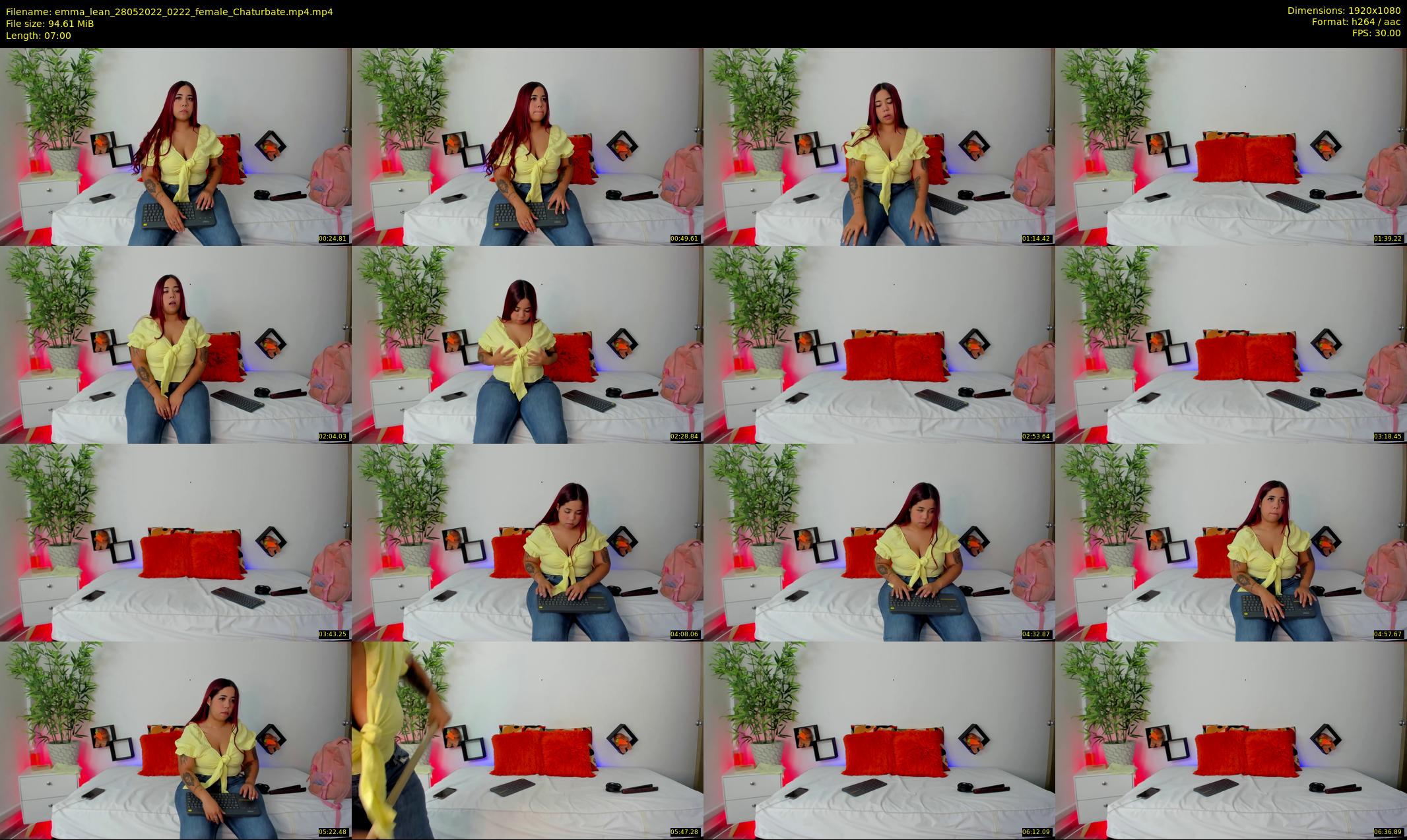 emma_lean — 7 minute Chaturbate female cam show recording, 1080p, May 28, 2022