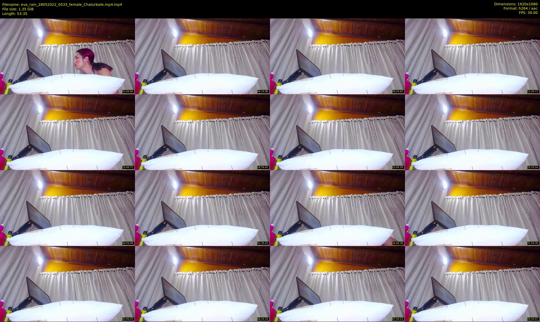 eva_rain — 54 minute Chaturbate female cam show recording, 1080p, May 28, 2022