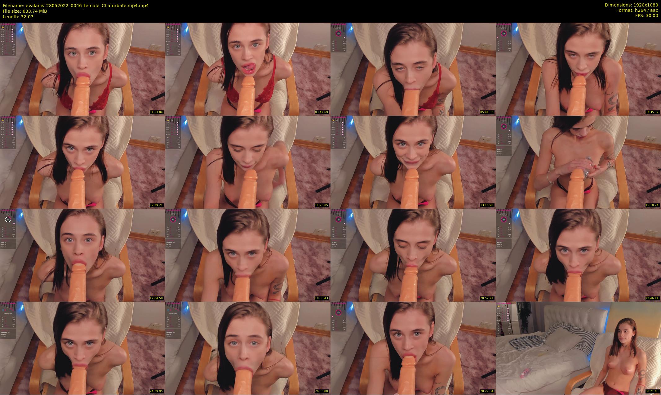 evalanis — 33 minute Chaturbate couple cam show recording, 1080p, May 28, 2022
