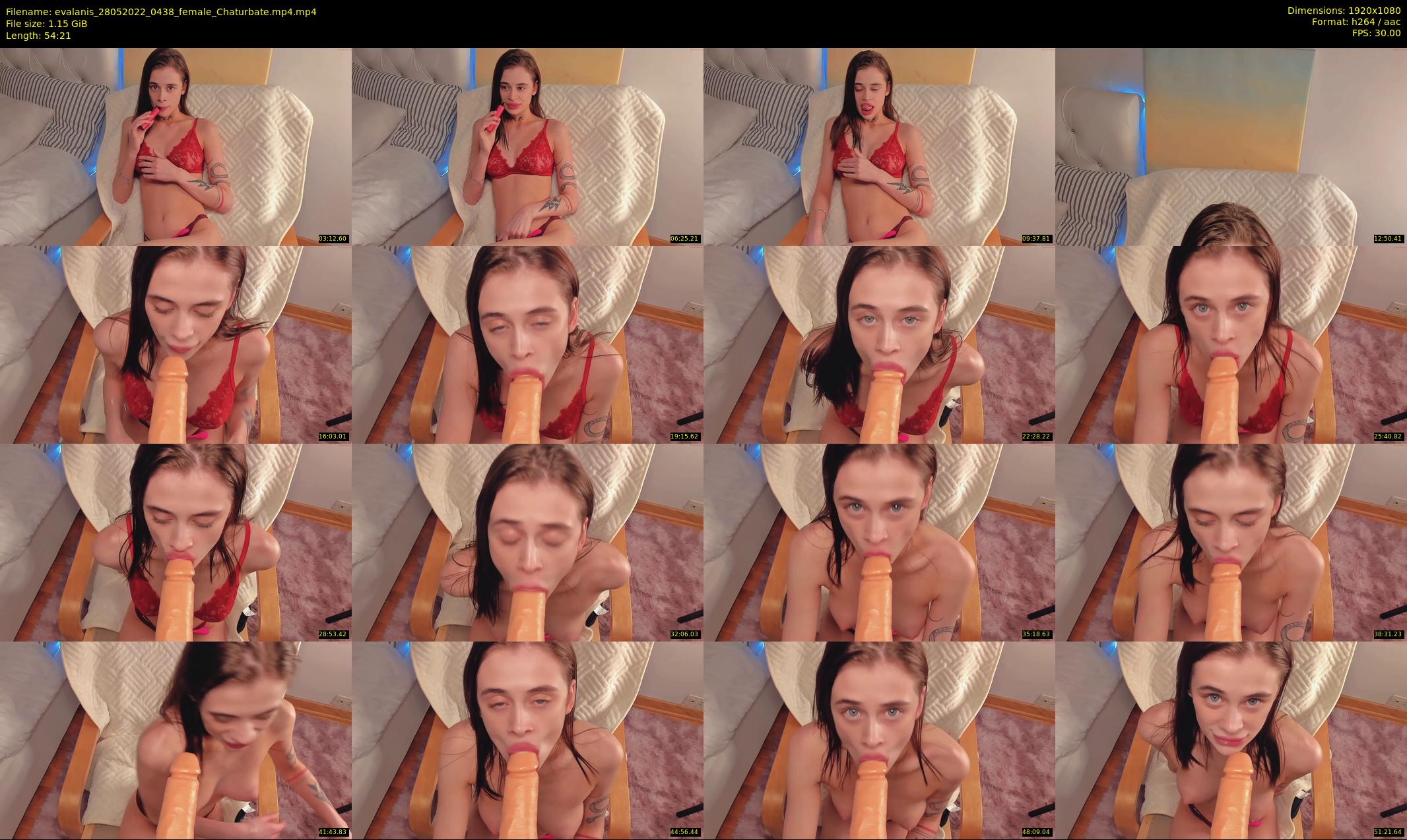 evalanis — 55 minute Chaturbate couple cam show recording, 1080p, May 28, 2022
