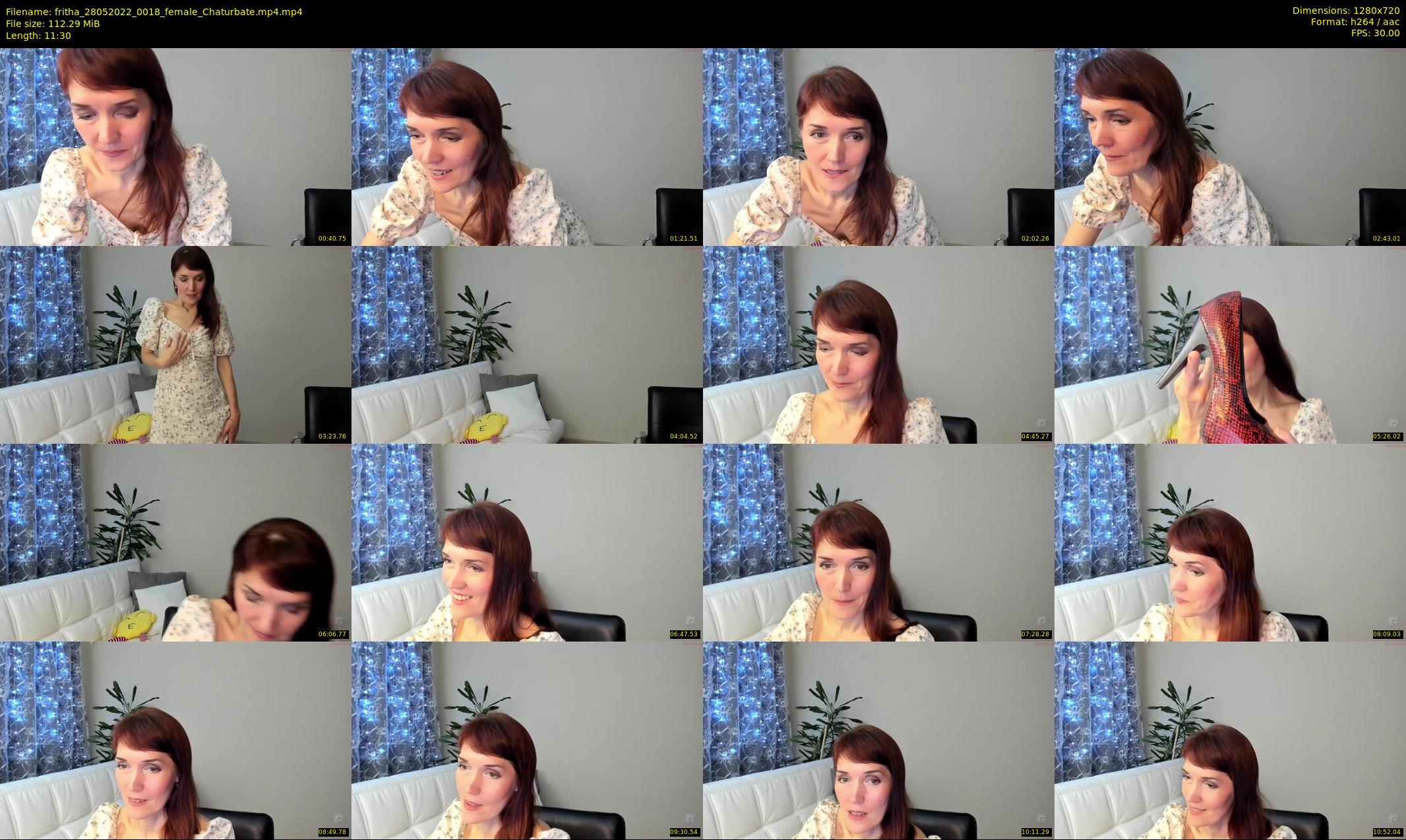 fritha — 12 minute Chaturbate female cam show recording, 720p, May 28, 2022