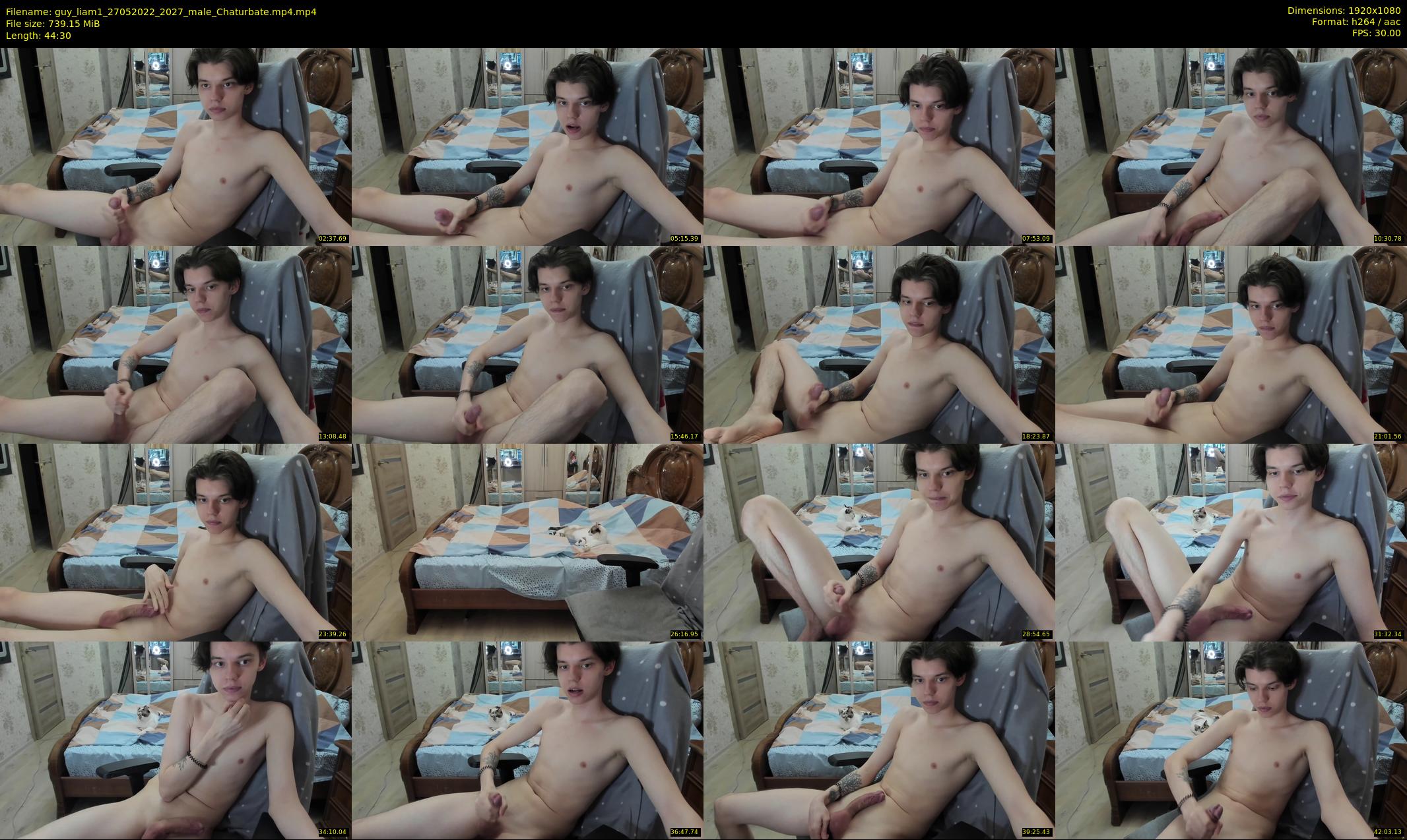 guy_liam1 — 45 minute Chaturbate male cam show recording, 1080p, May 27, 2022