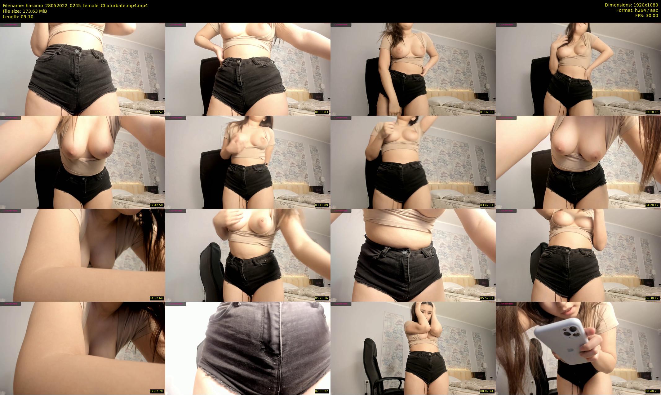 hasiimo — 10 minute Chaturbate female cam show recording, 1080p, May 28, 2022