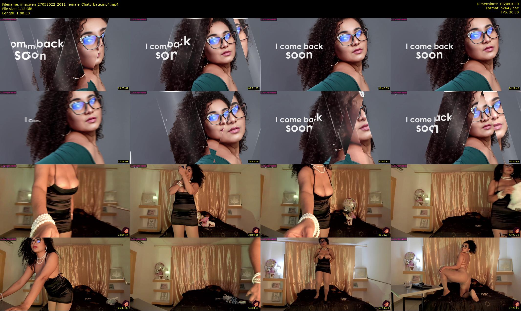 imacwen — 61 minute Chaturbate female cam show recording, 1080p, May 27, 2022