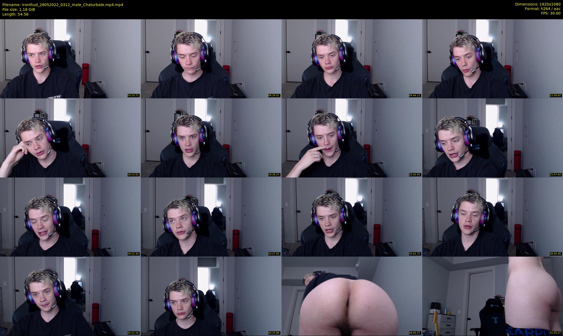 ironthud — 55 minute Chaturbate male cam show recording, 1080p, May 28, 2022