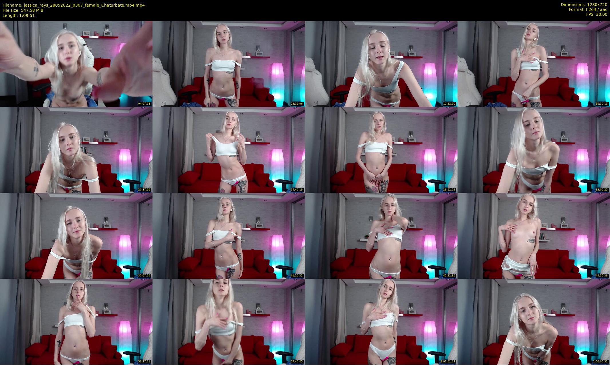 jessica_rays — 70 minute Chaturbate couple cam show recording, 720p, May 28, 2022