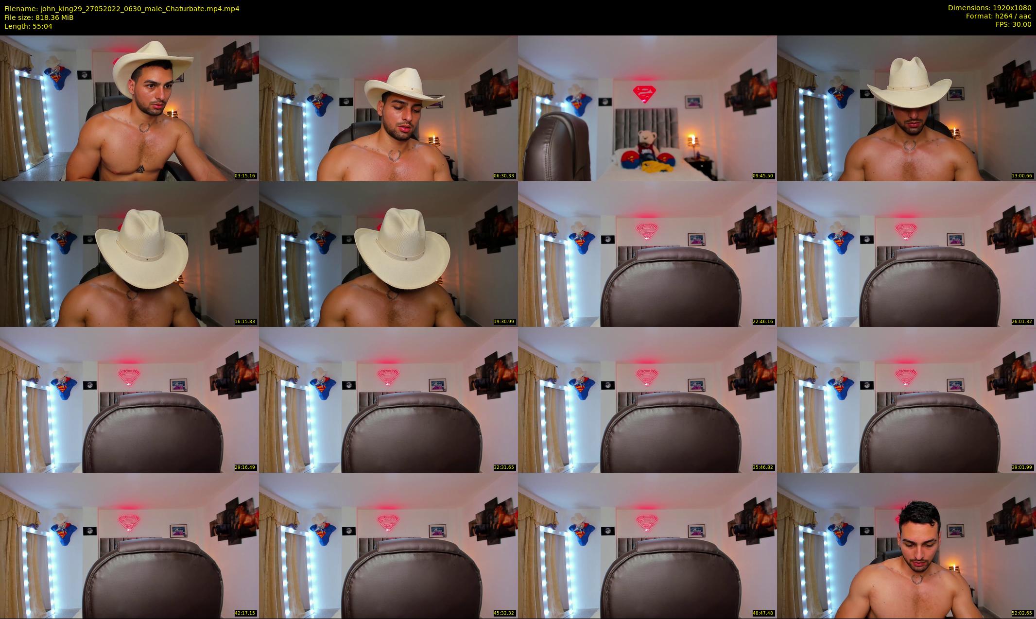 john_king29 — 56 minute Chaturbate male cam show recording, 1080p, May 27, 2022