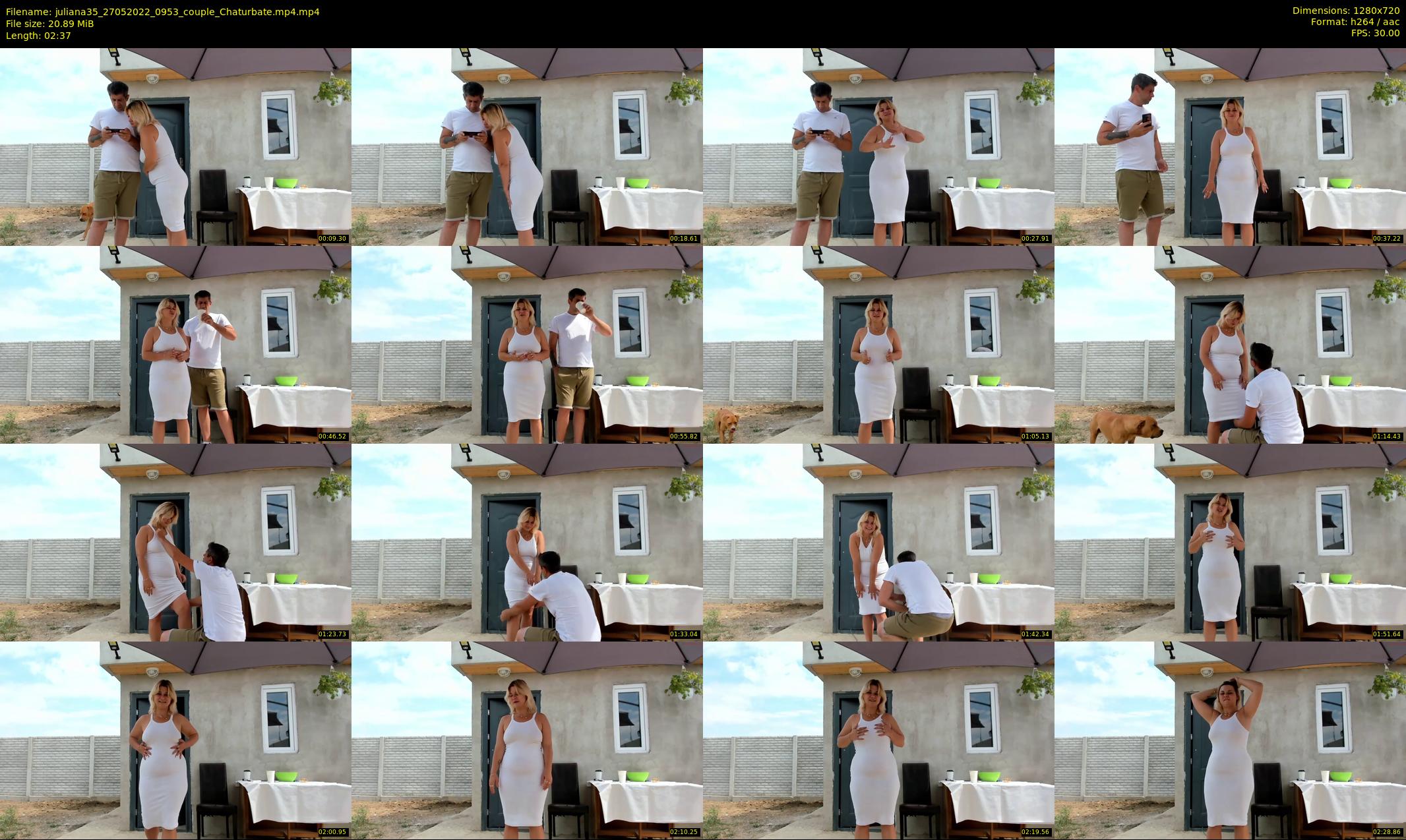 juliana35 — 3 minute Chaturbate couple cam show recording, 720p, May 27, 2022