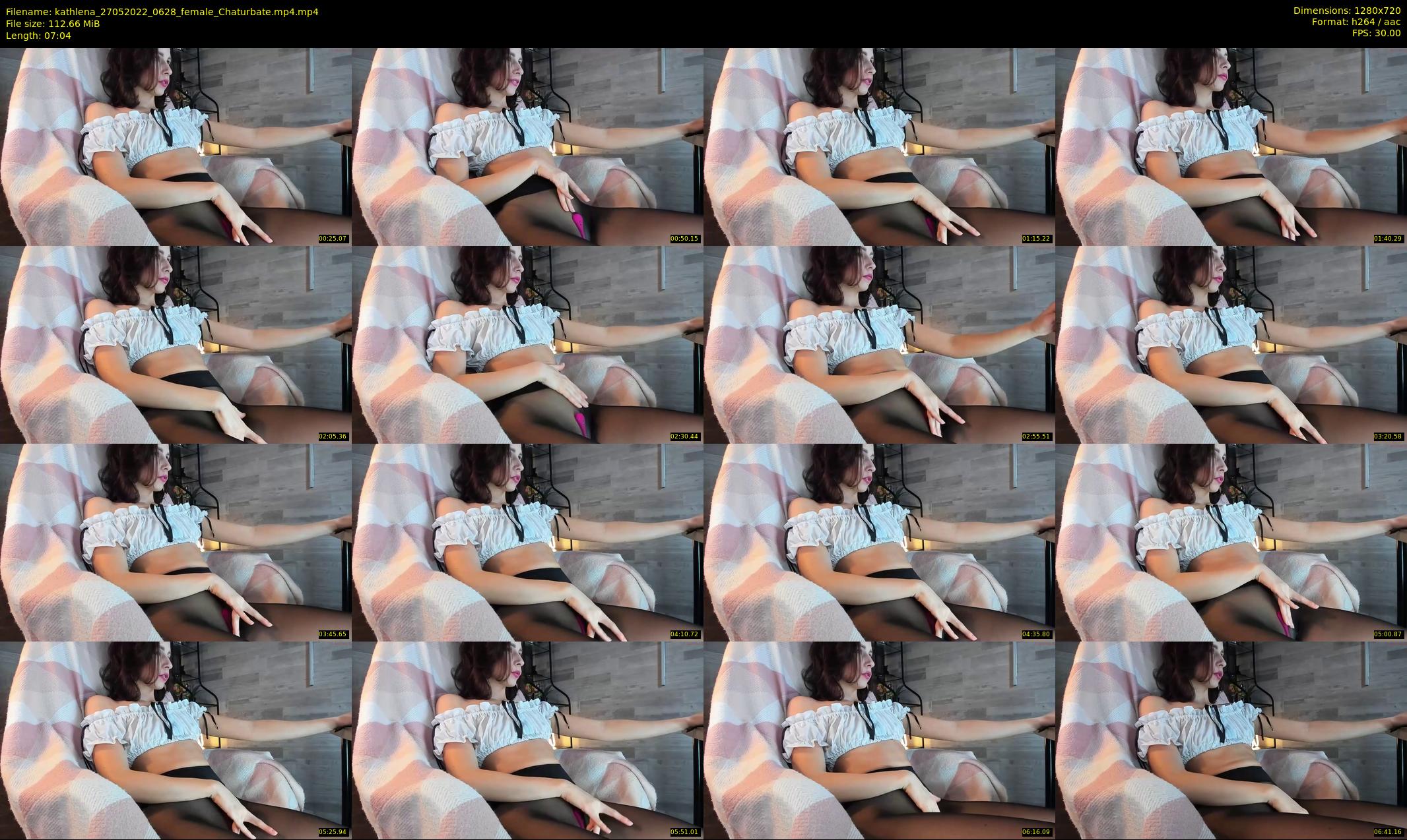 kathlena — 8 minute Chaturbate female cam show recording, 720p, May 27, 2022