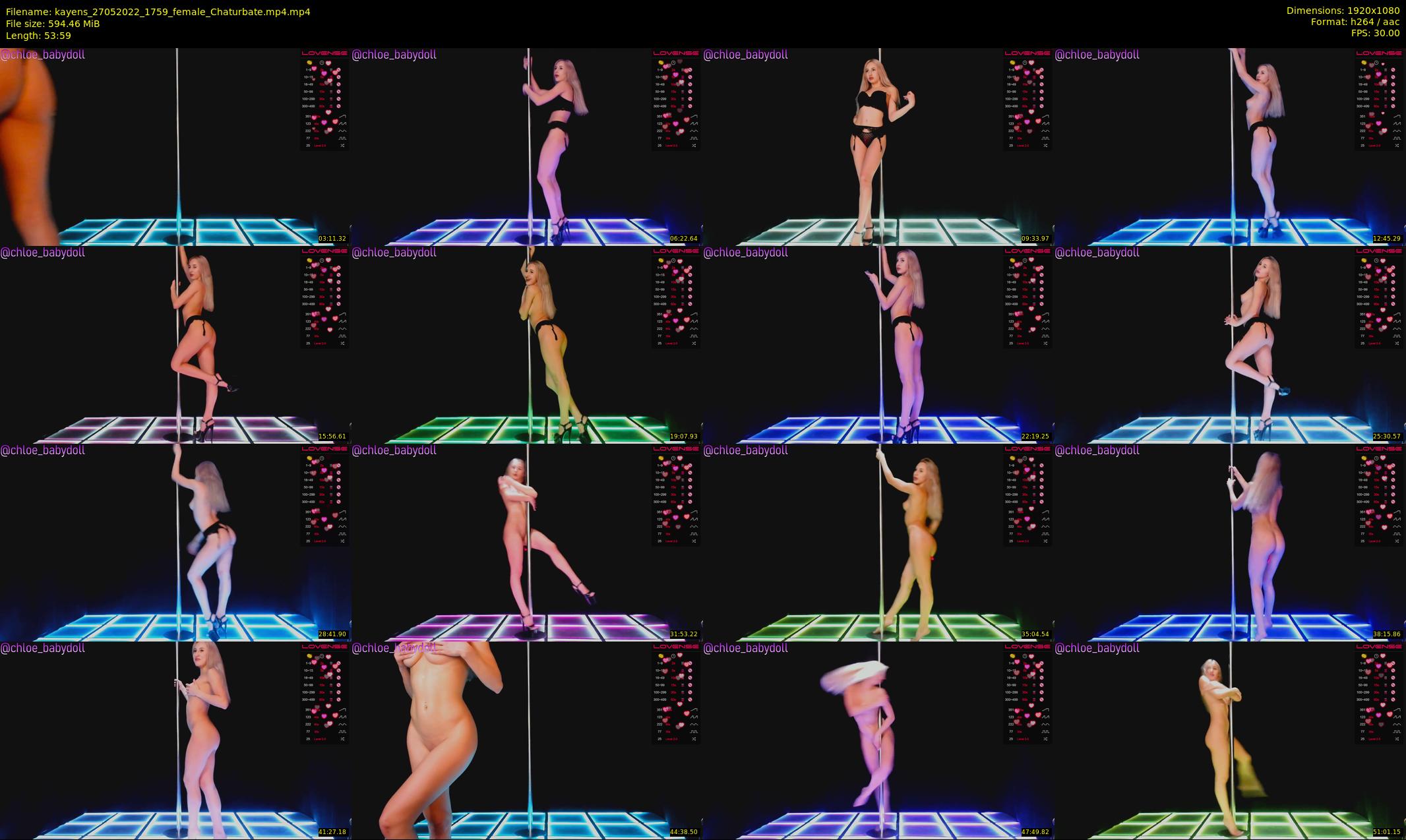 kayens — 54 minute Chaturbate couple cam show recording, 1080p, May 27, 2022