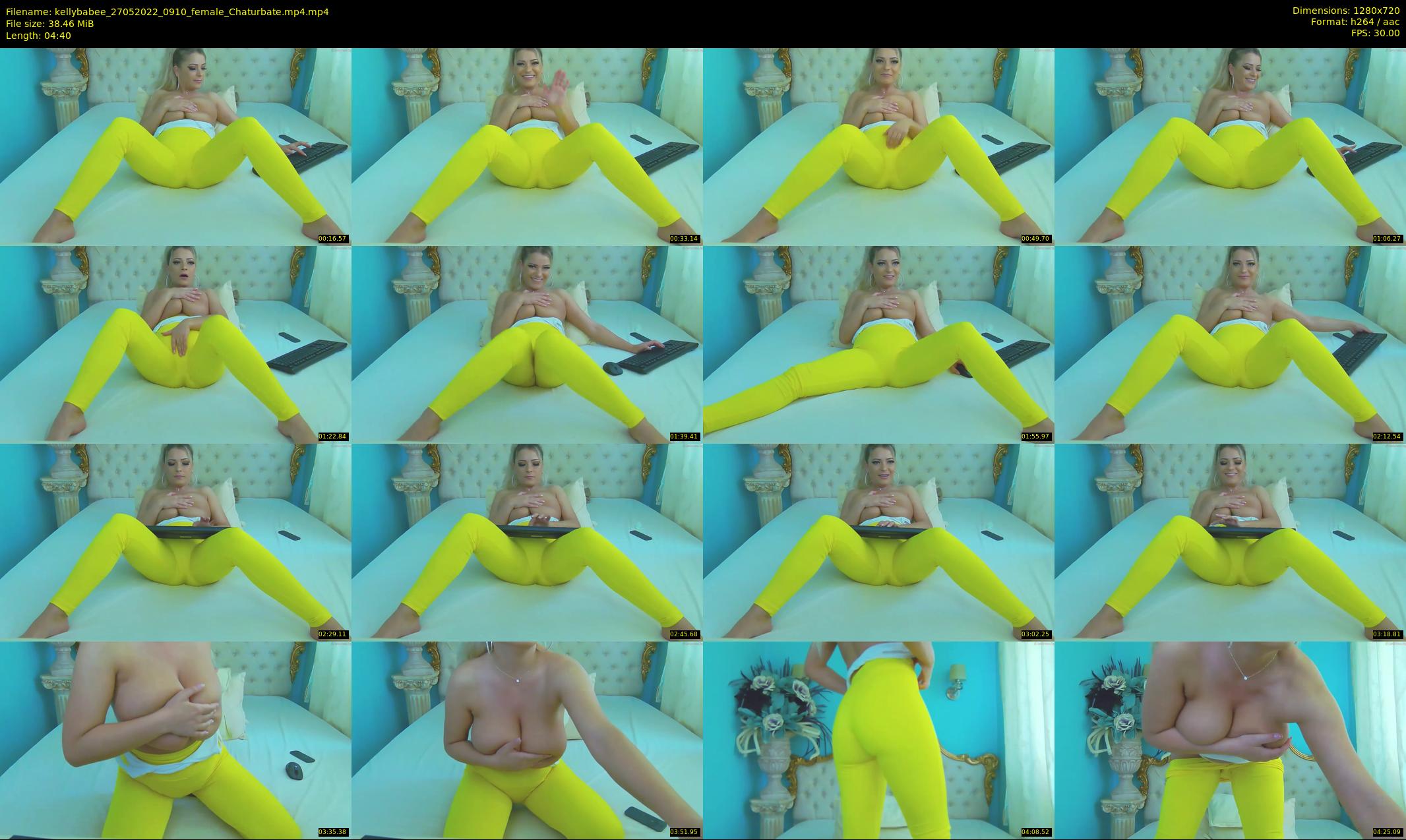kellybabee — 5 minute Chaturbate female cam show recording, 720p, May 27, 2022