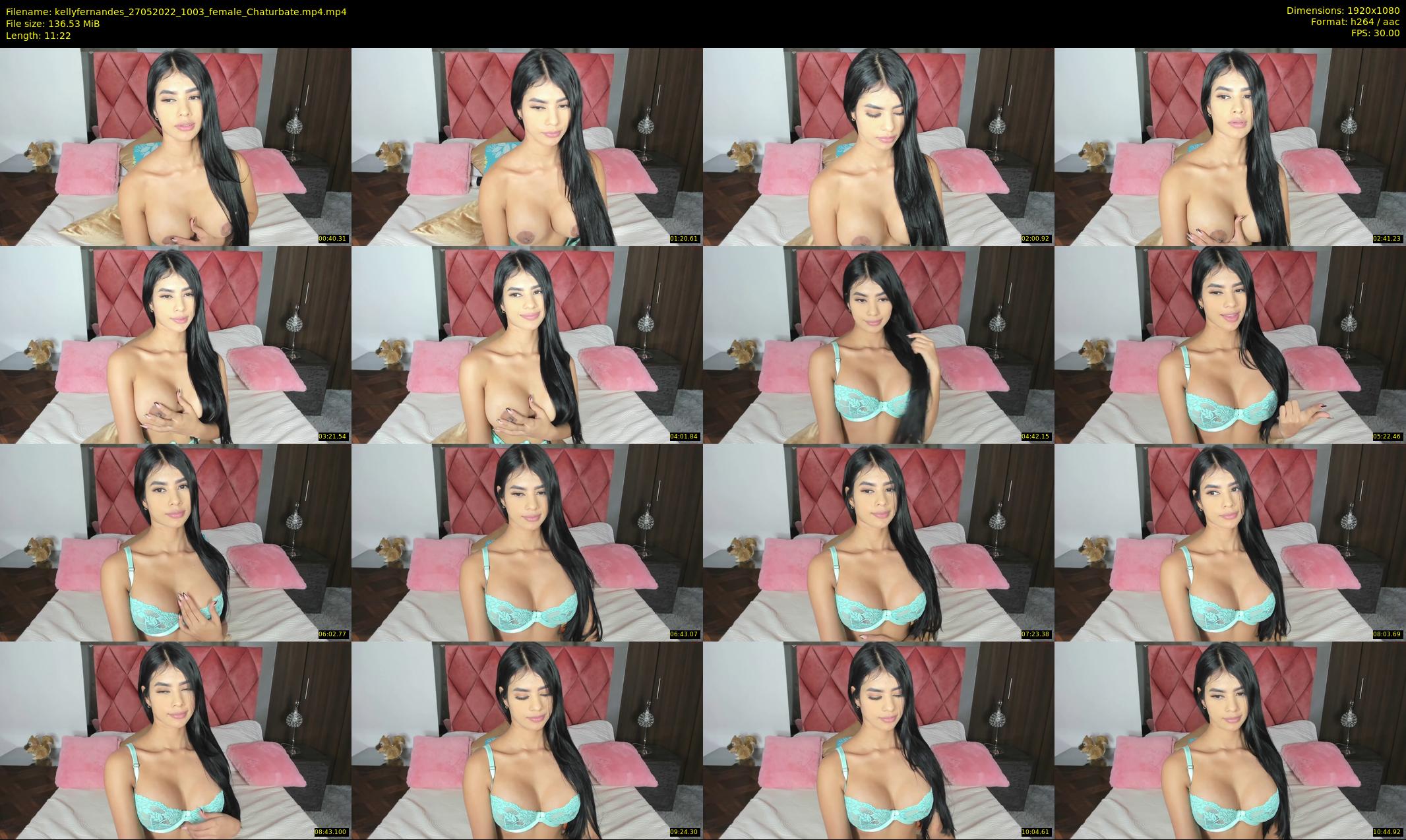 kellyfernandes — 12 minute Chaturbate female cam show recording, 1080p, May 27, 2022
