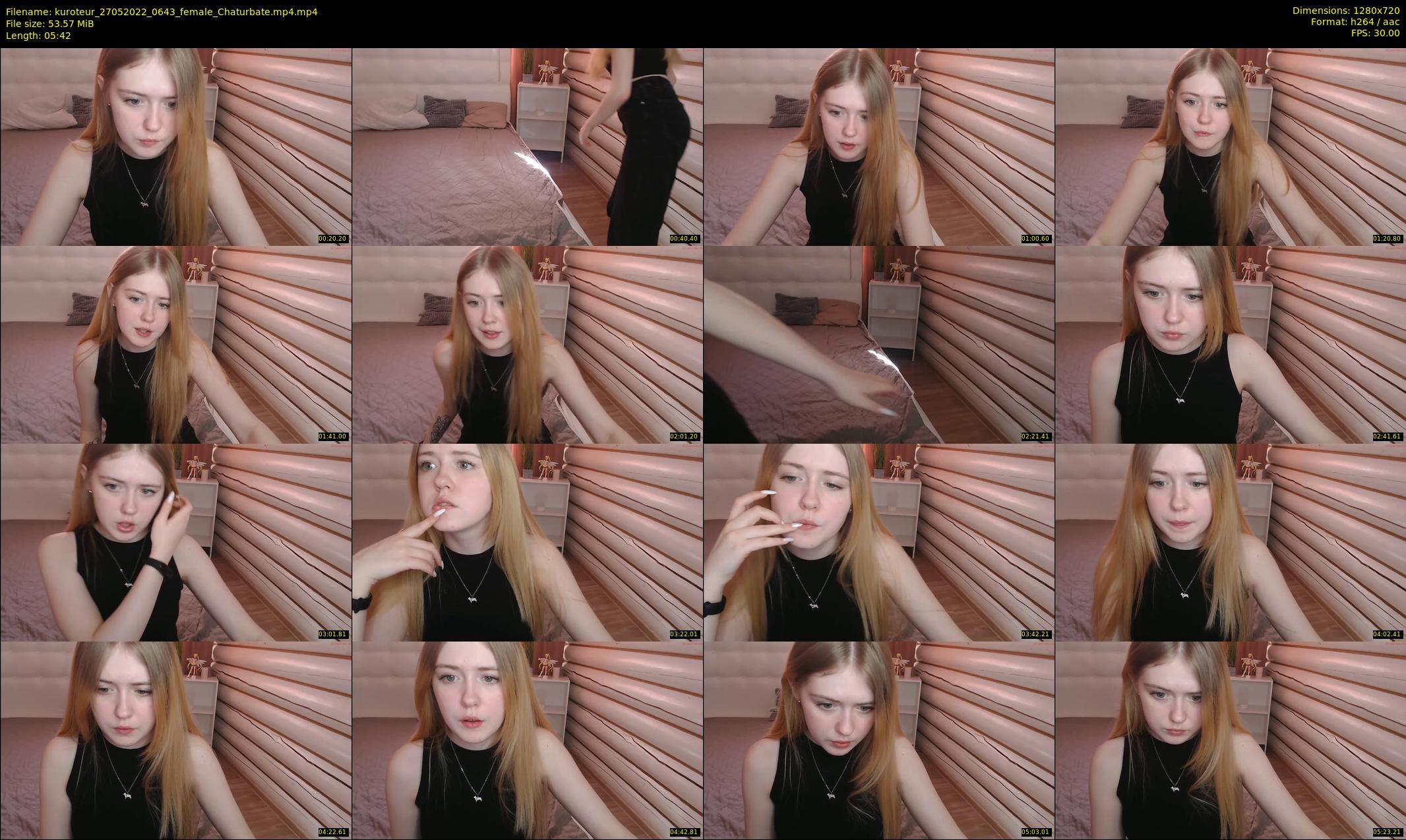 kuroteur — 6 minute Chaturbate couple cam show recording, 720p, May 27, 2022