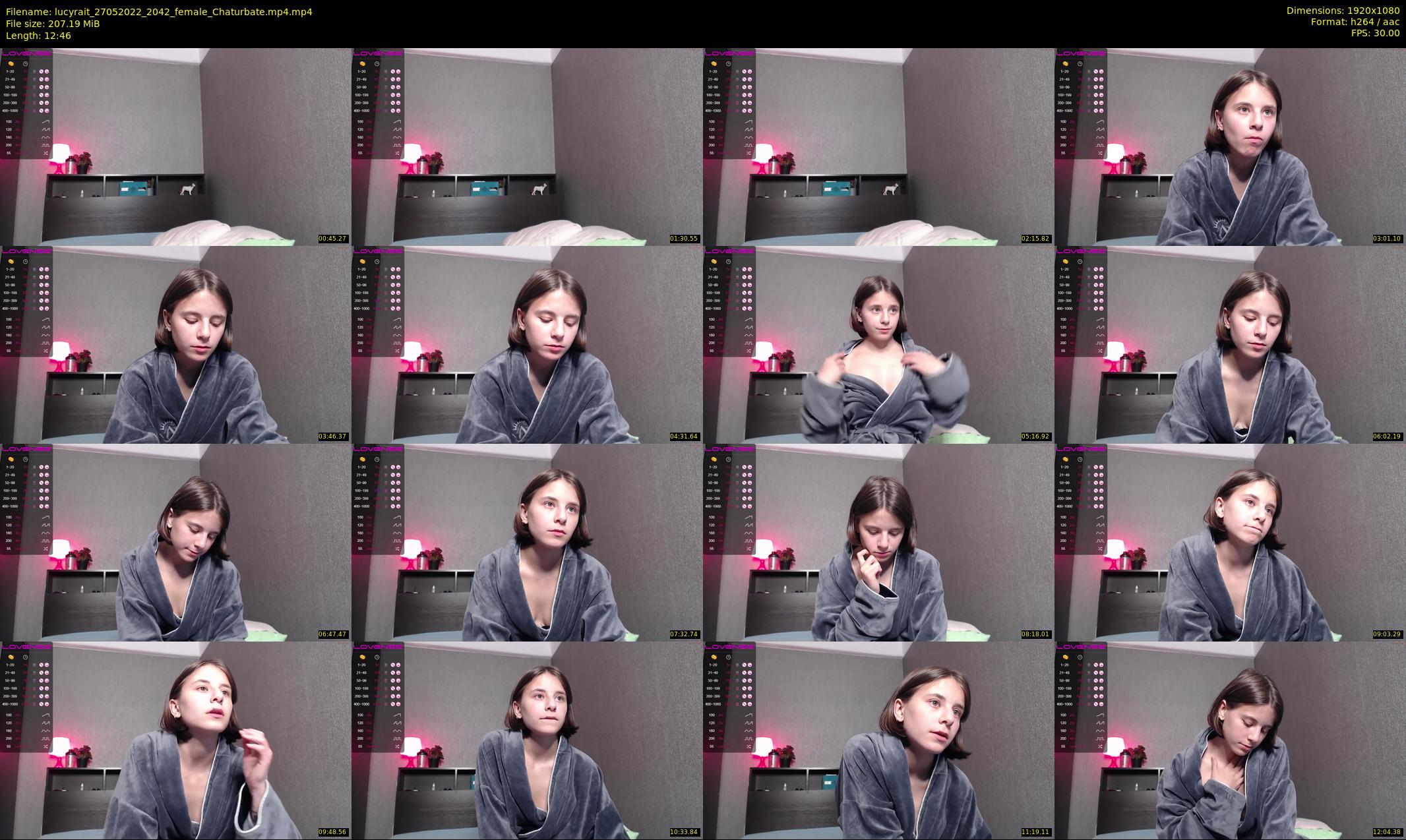 lucyrait — 13 minute Chaturbate female cam show recording, 1080p, May 27, 2022