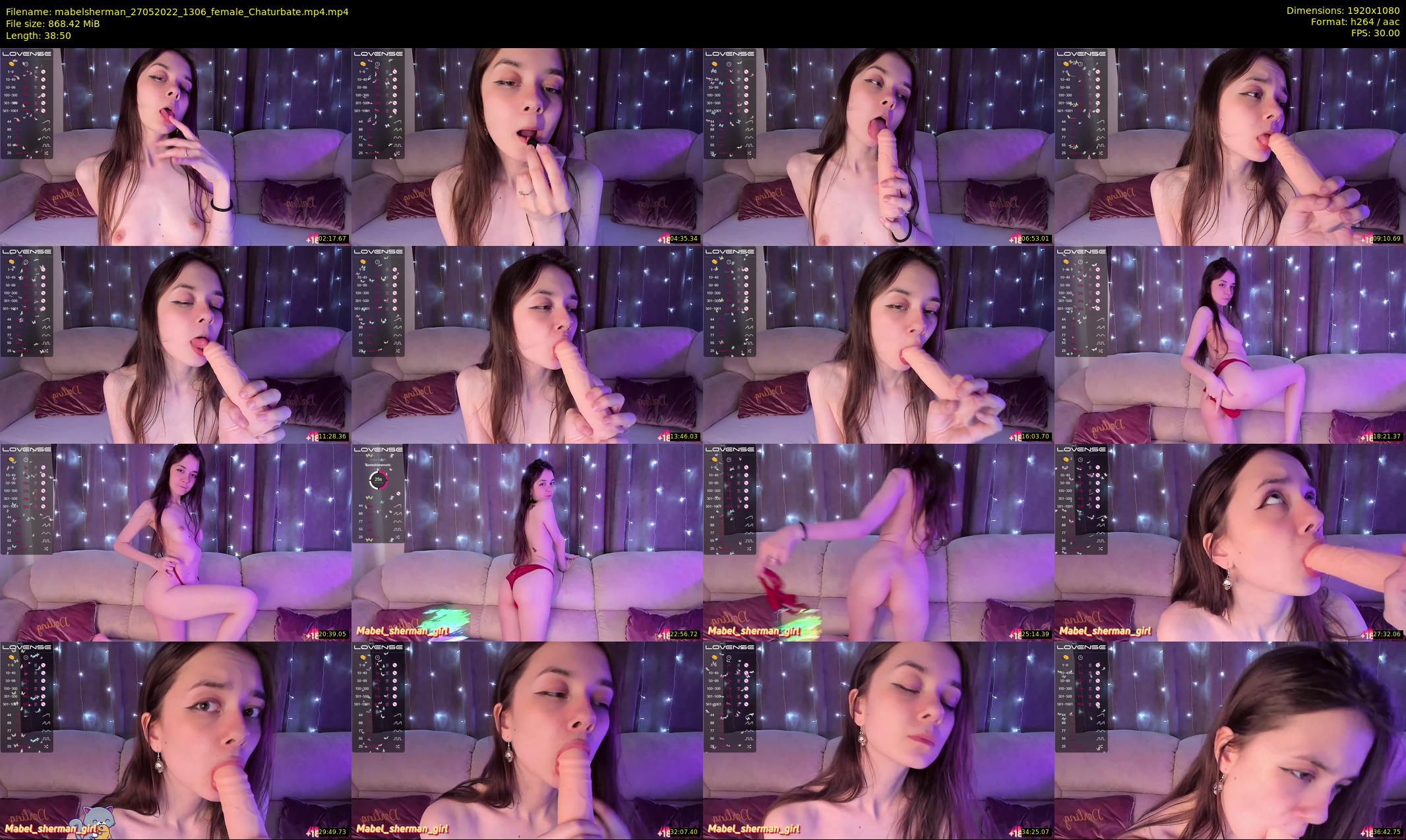 mabelsherman — 39 minute Chaturbate couple cam show recording, 1080p, May 27, 2022