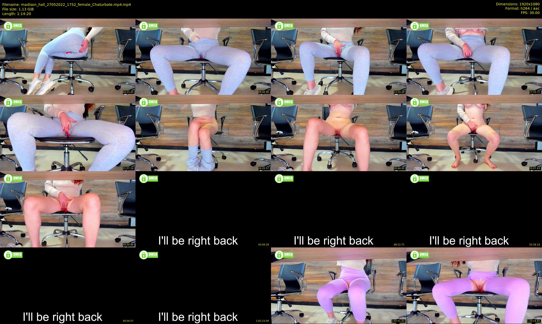 madison_hall — 75 minute Chaturbate female cam show recording, 1080p, May 27, 2022