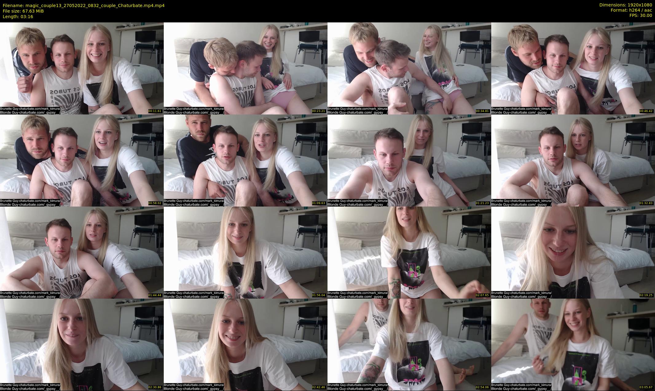 magic_couple13 — 4 minute Chaturbate couple cam show recording, 1080p, May 27, 2022
