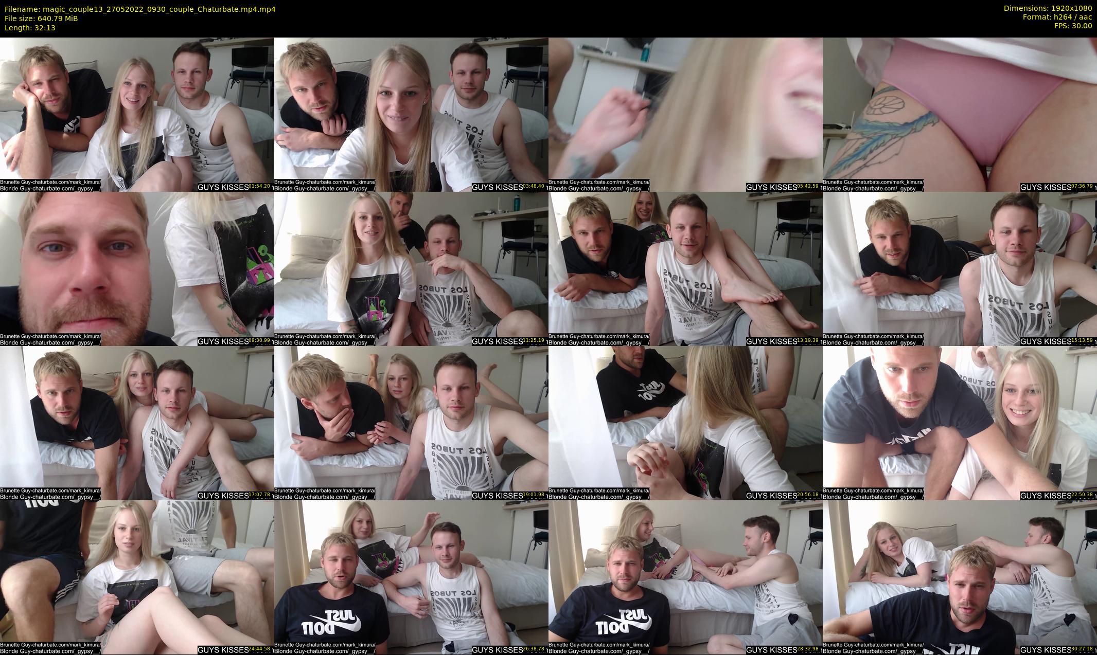 magic_couple13 — 33 minute Chaturbate couple cam show recording, 1080p, May 27, 2022