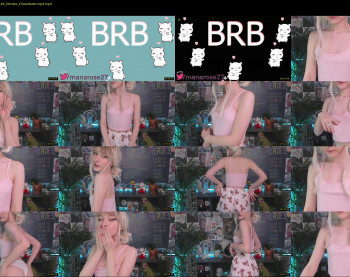 mana_rose — 57 minute Chaturbate female cam show recording, 1080p, May 28, 2022