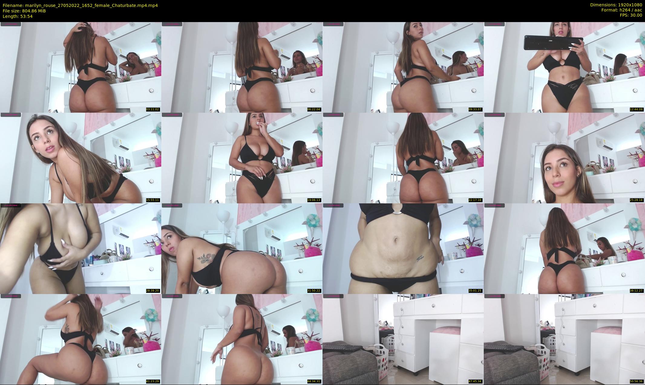 marilyn_rouse — 54 minute Chaturbate female cam show recording, 1080p, May 27, 2022
