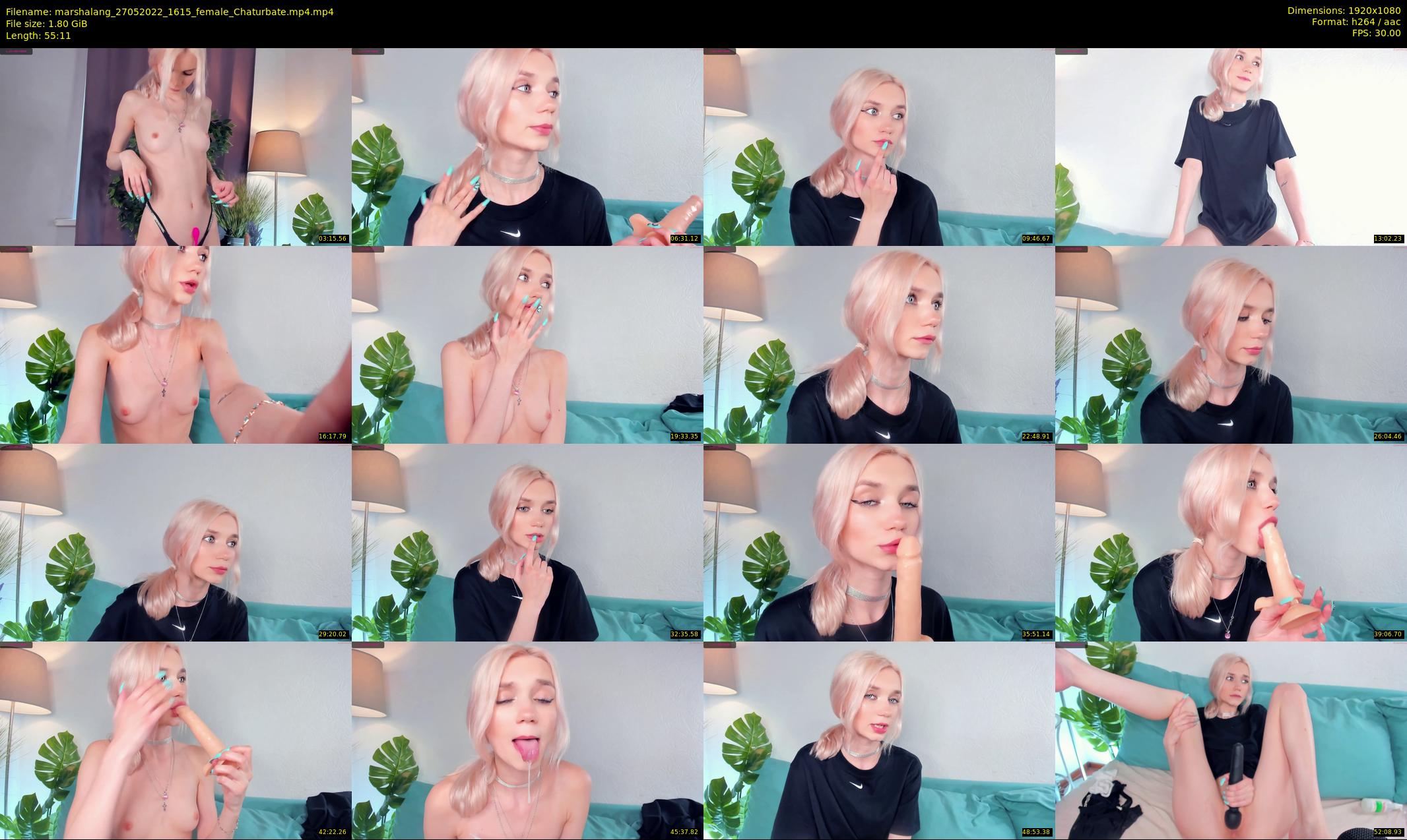 marshalang — 56 minute Chaturbate couple cam show recording, 1080p, May 27, 2022