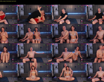 monchhichis — 55 minute Chaturbate couple cam show recording, 1080p, May 28, 2022