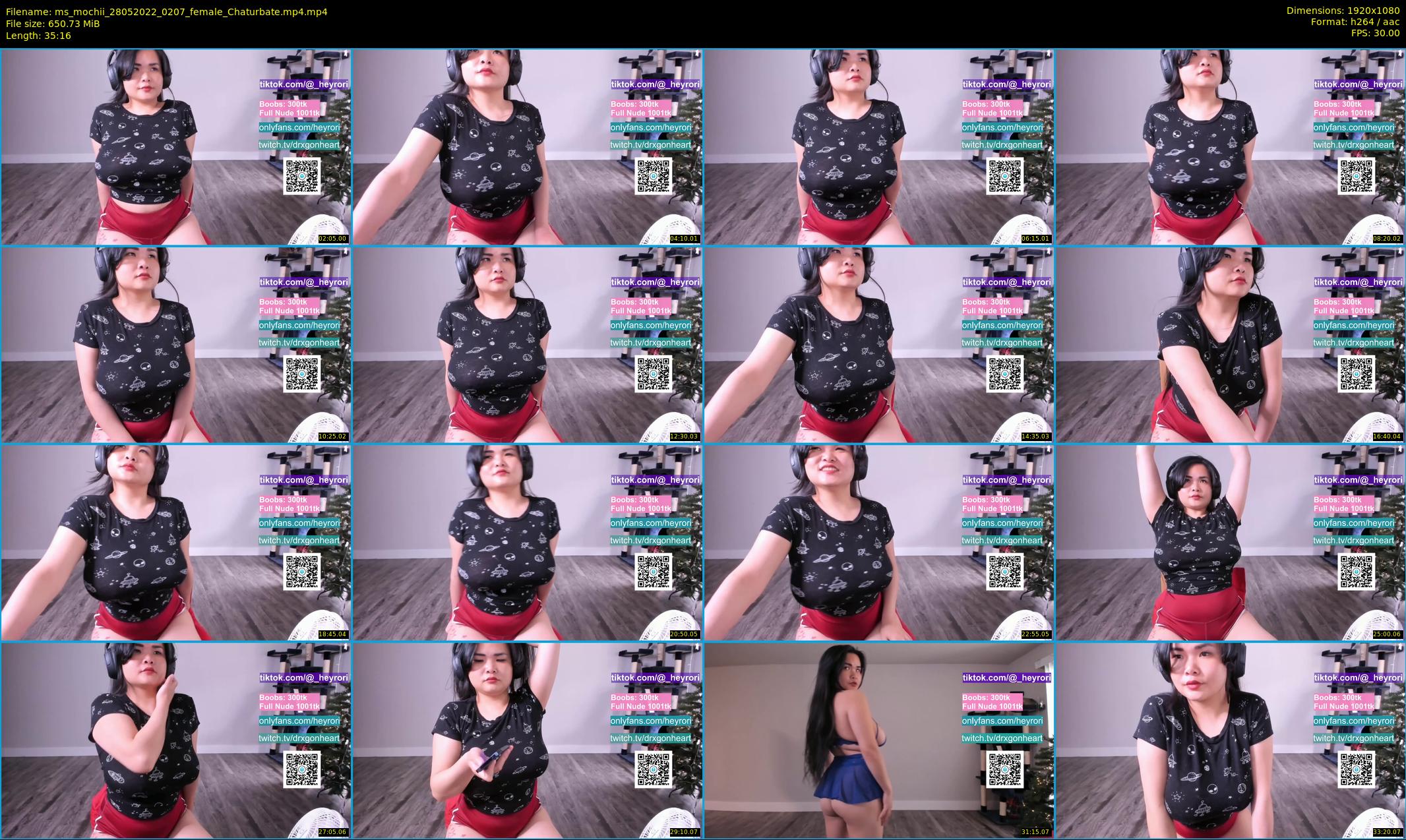 ms_mochii — 36 minute Chaturbate female cam show recording, 1080p, May 28, 2022