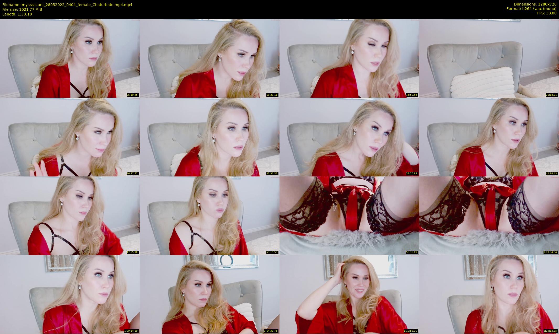myassistant — 91 minute Chaturbate female cam show recording, 720p, May 28, 2022