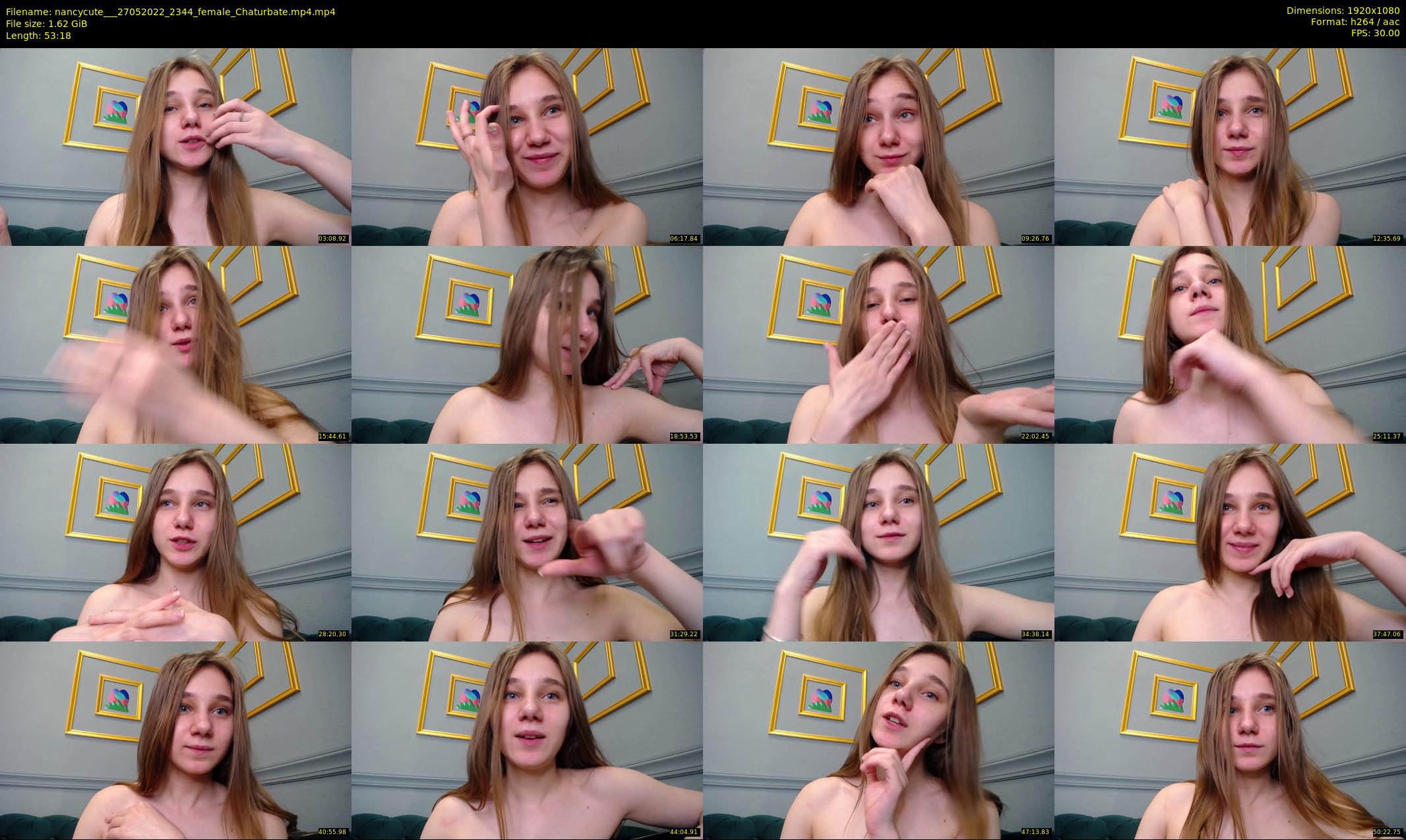 nancycute__ — 54 minute Chaturbate female cam show recording, 1080p, May 27, 2022