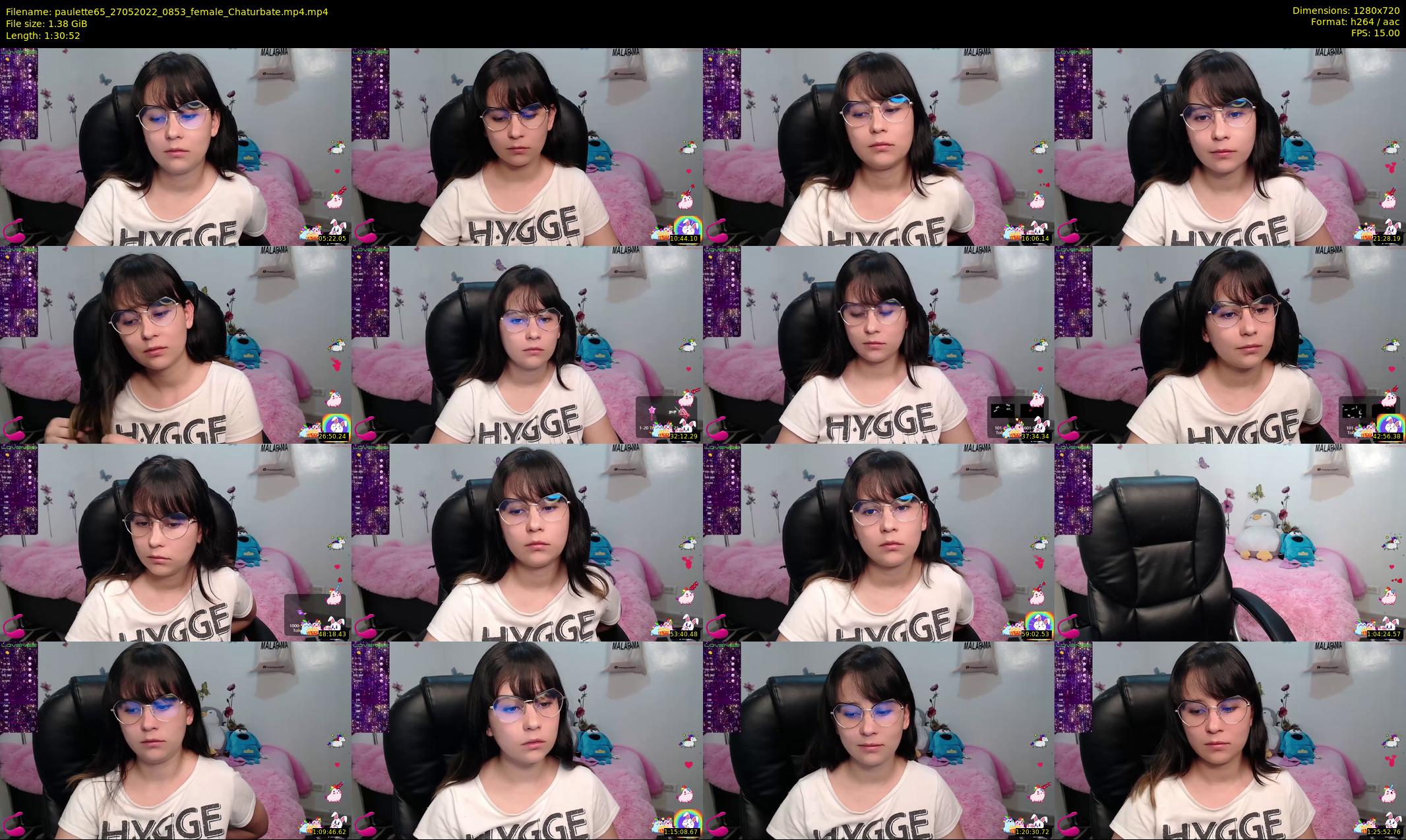paulette65 — 91 minute Chaturbate female cam show recording, 720p, May 27, 2022