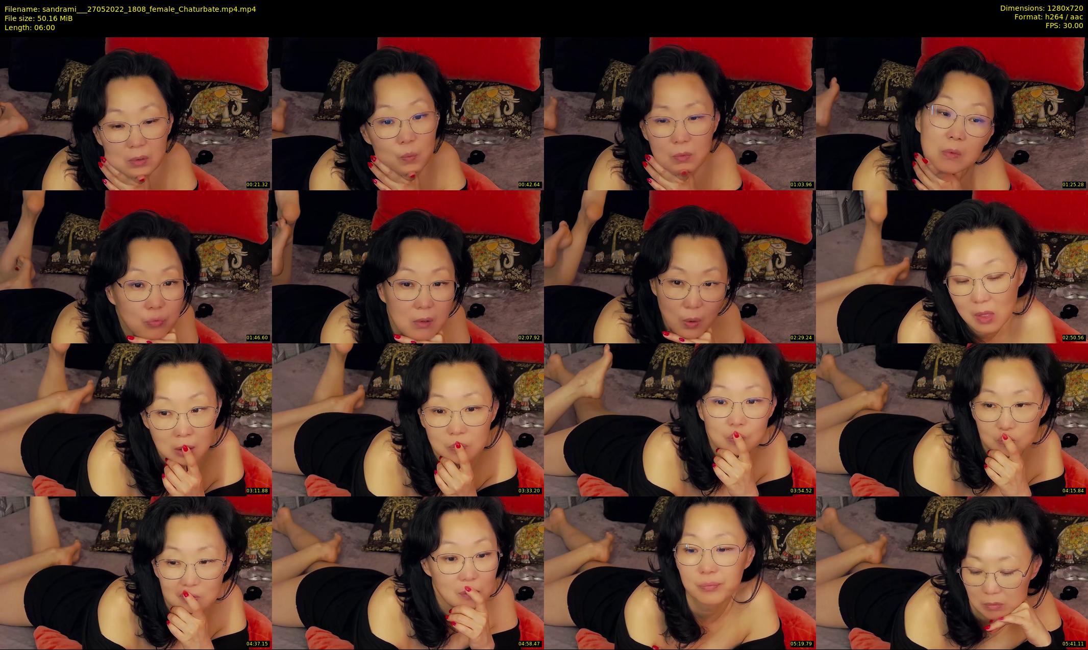 sandrami__ — 6 minute Chaturbate female cam show recording, 720p, May 27, 2022