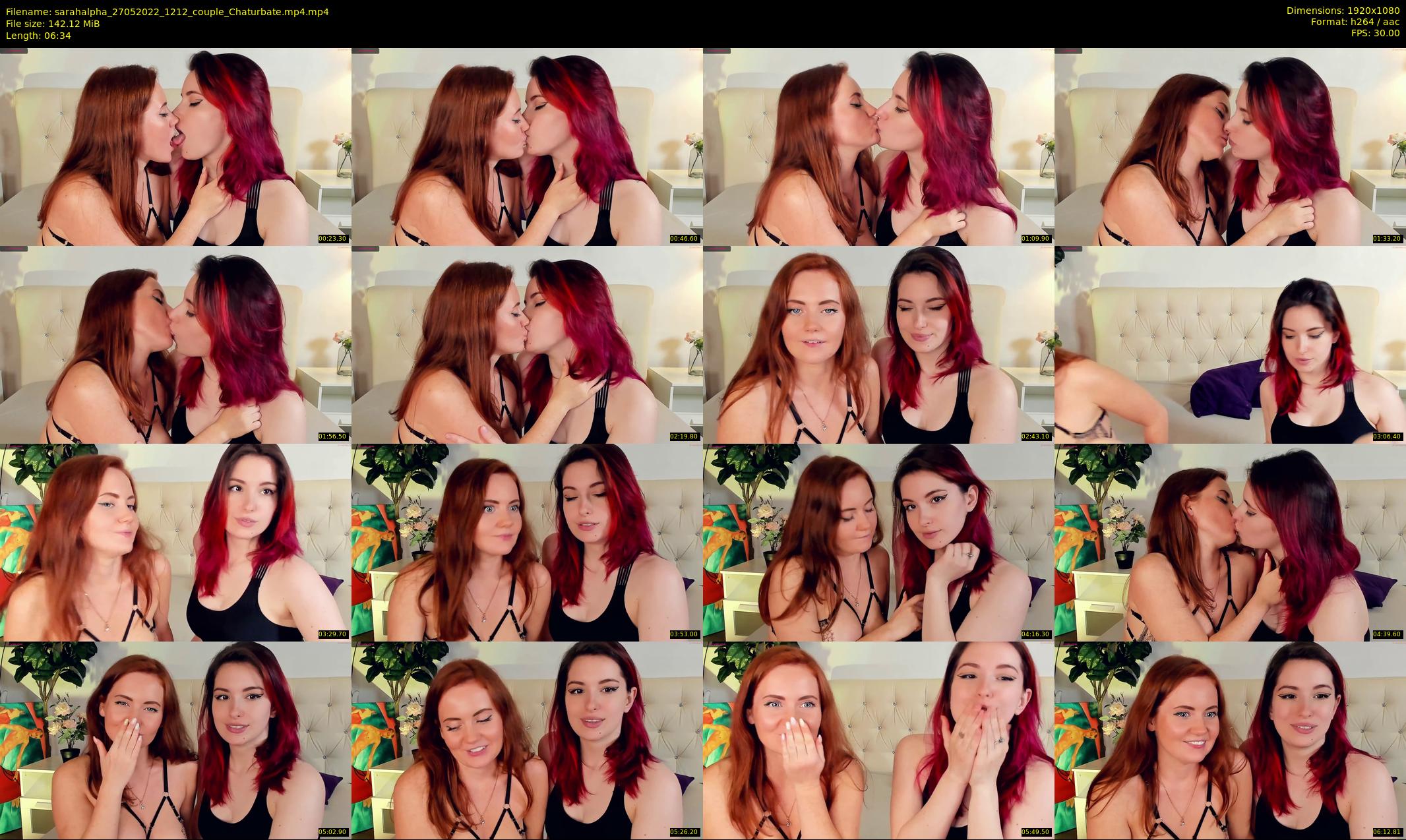sarahalpha — 7 minute Chaturbate couple cam show recording, 1080p, May 27, 2022