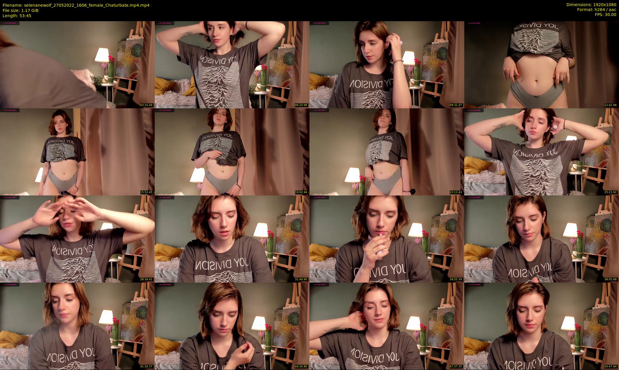 selenanewolf — 54 minute Chaturbate couple cam show recording, 1080p, May 27, 2022