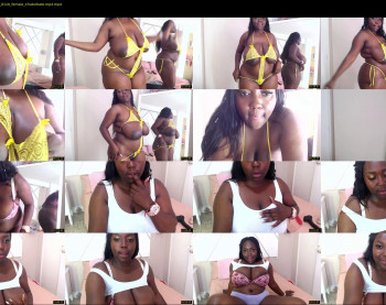 selene_ebony — 21 minute Chaturbate female cam show recording, 1080p, May 28, 2022
