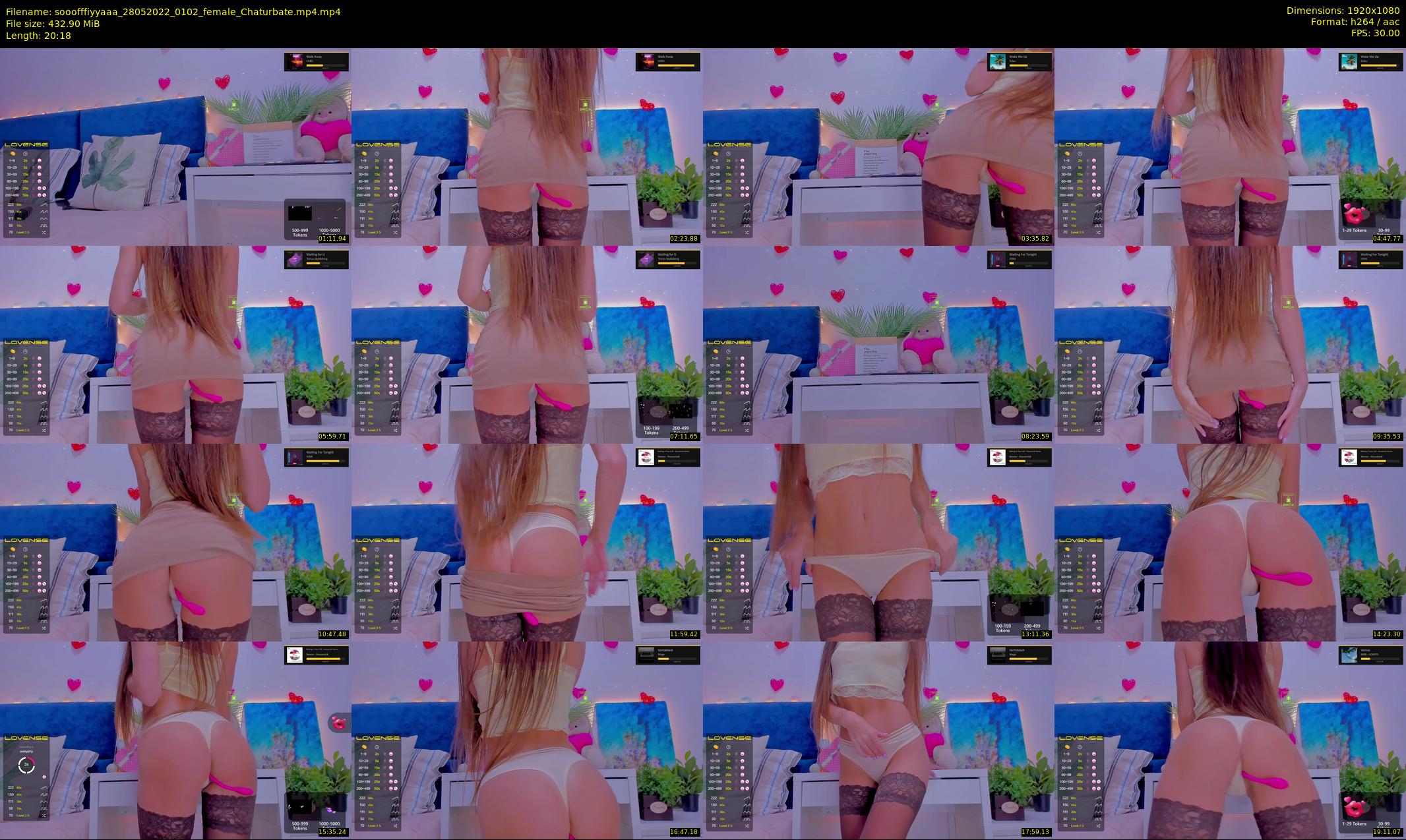 sooofffiyyaaa — 21 minute Chaturbate female cam show recording, 1080p, May 28, 2022